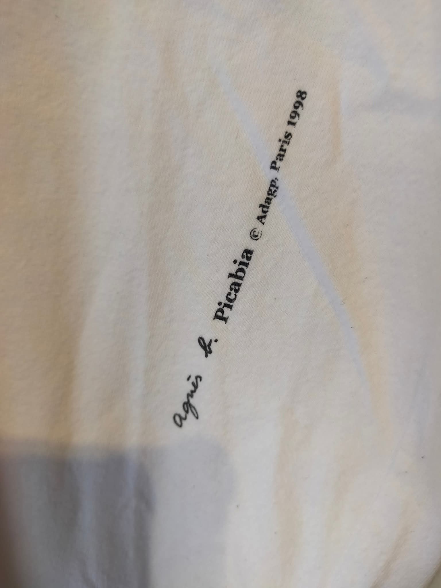 agnes b. AW1998 Agnes b Paris × Francis Picabia LS Art Tee Size US M / EU 48-50 / 2 - 5 Thumbnail