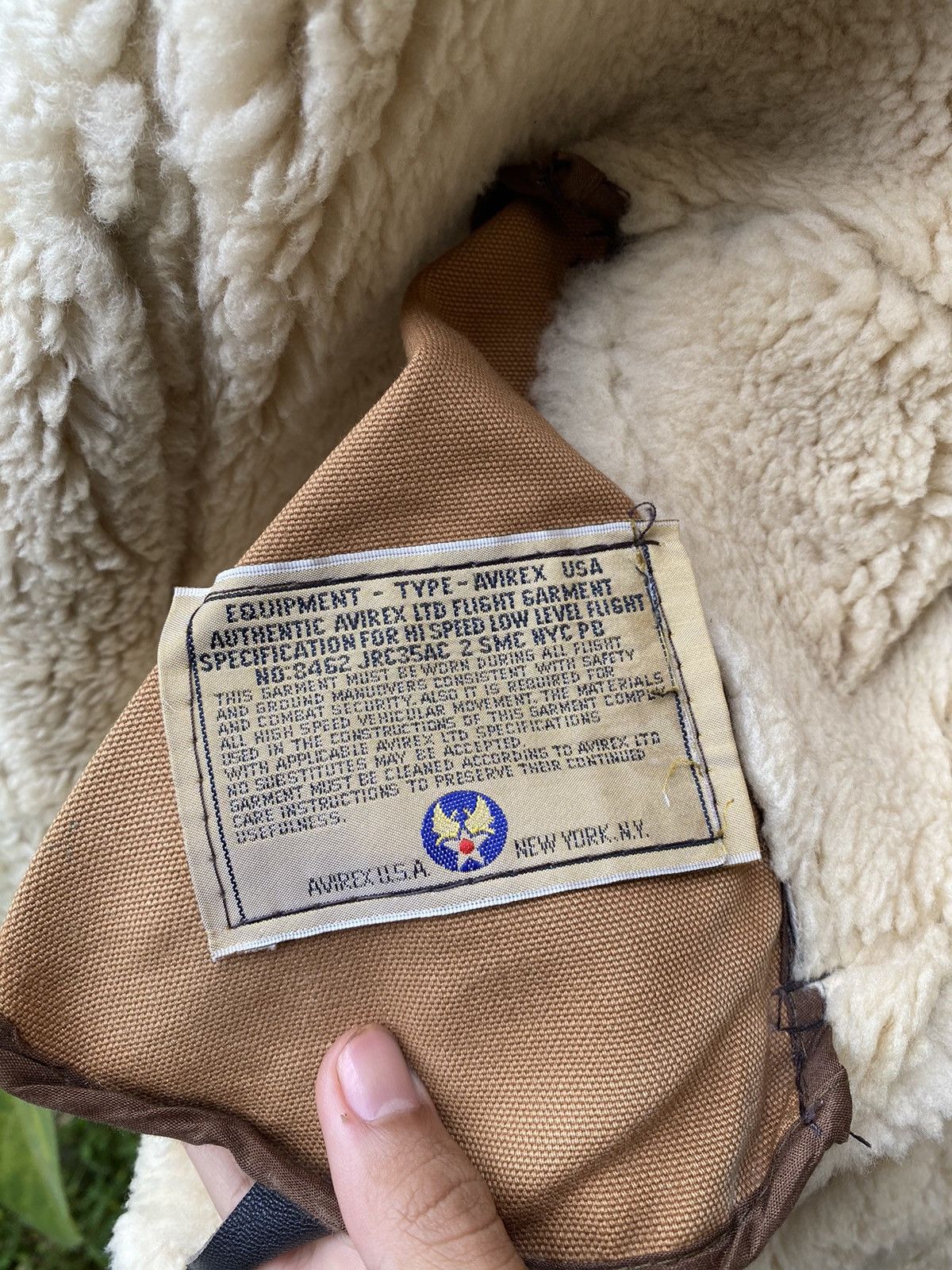 Avirex Avirex Limited B-3 80s OG 1986 Shearling Sheepskin Jacket Size US L / EU 52-54 / 3 - 9 Thumbnail