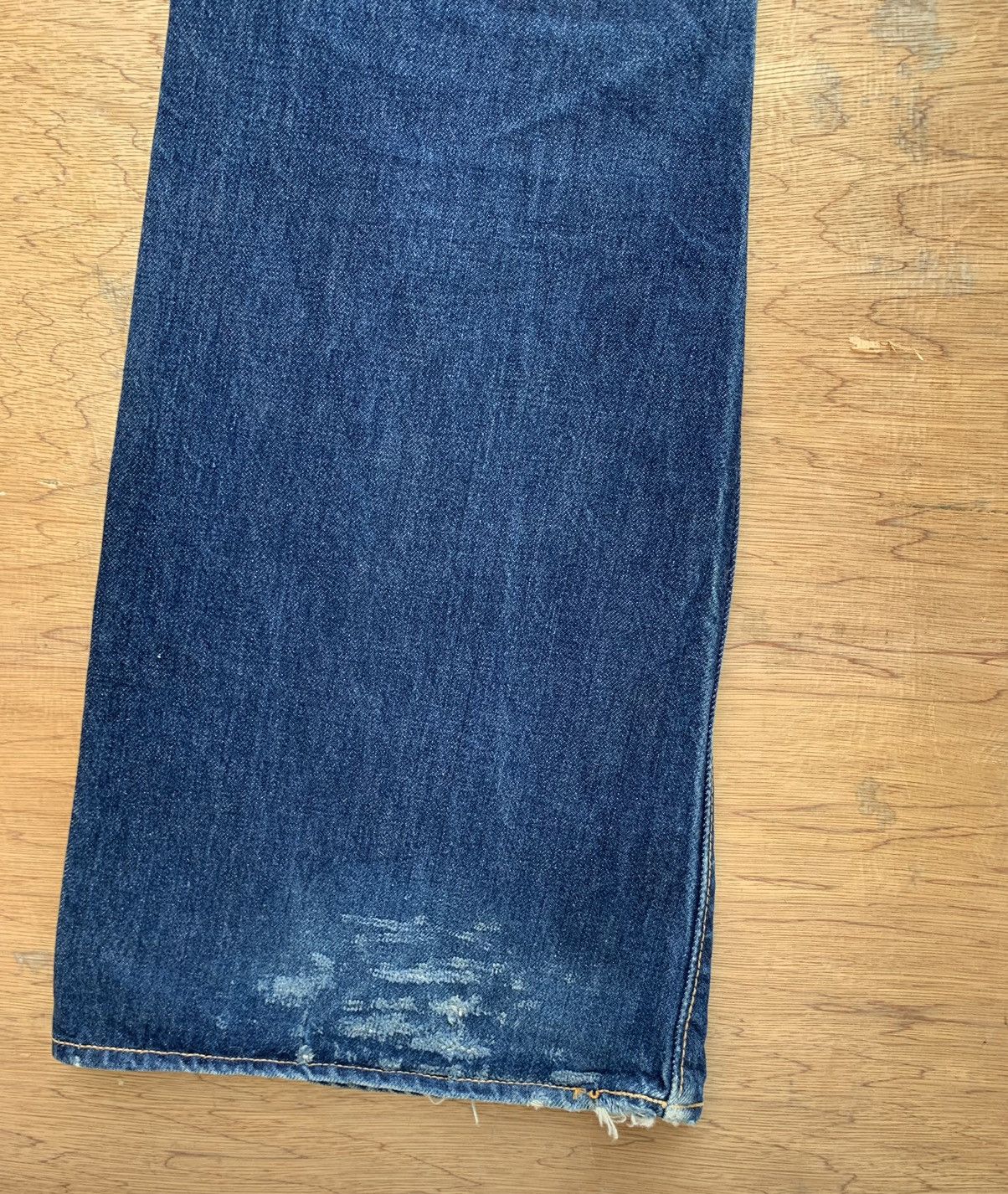 Edwin × Vintage Vintage Edwin Super Flare Bush Pant Bell Bottom Denim Size US 28 / EU 44 - 16 Thumbnail