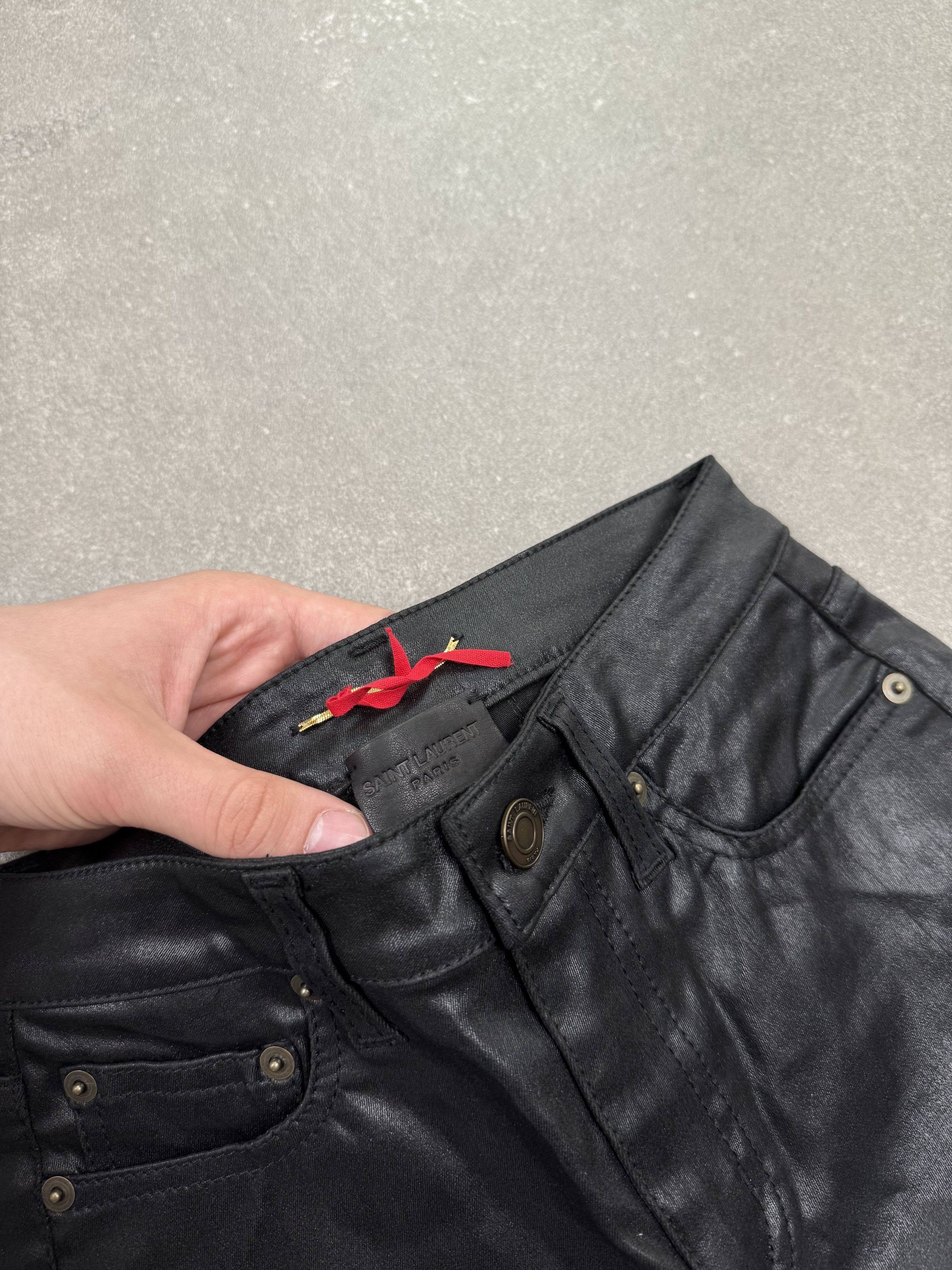 Saint Laurent Paris Saint Laurent Paris skinny pant S/S 2014 archive Size 25" / US 0 / IT 36 - 6 Thumbnail