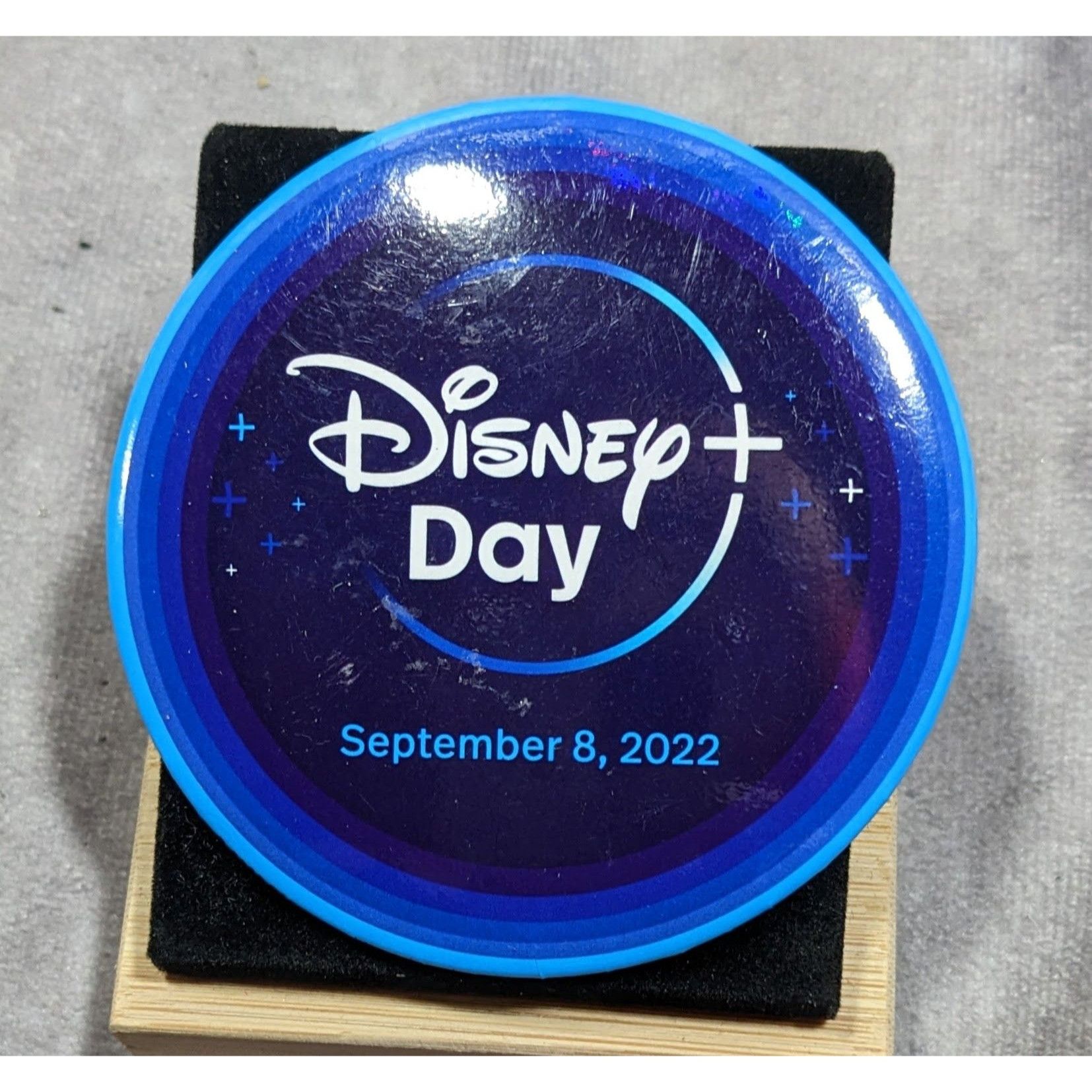 Disney Disney Plus Day Septermber 8 2022 Large Blue Pin Size ONE SIZE - 3 Thumbnail
