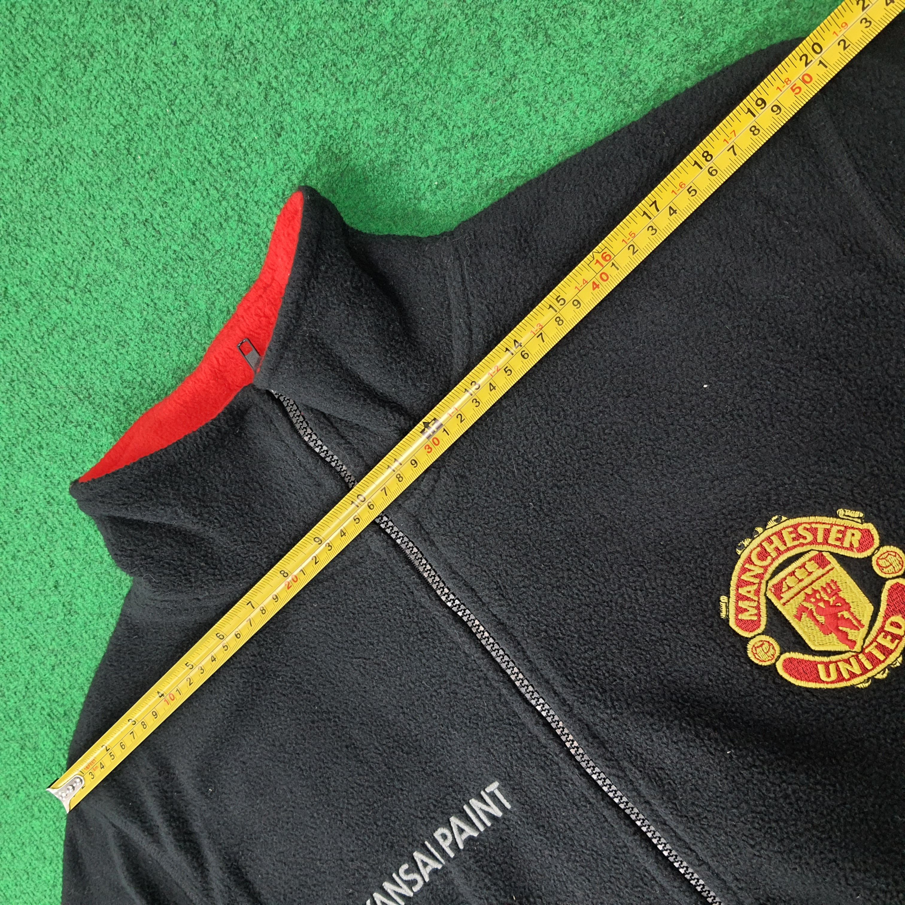 Vintage Vintage Manchester United Zipper Fleece Jacket C264N7 Size US L / EU 52-54 / 3 - 10 Thumbnail
