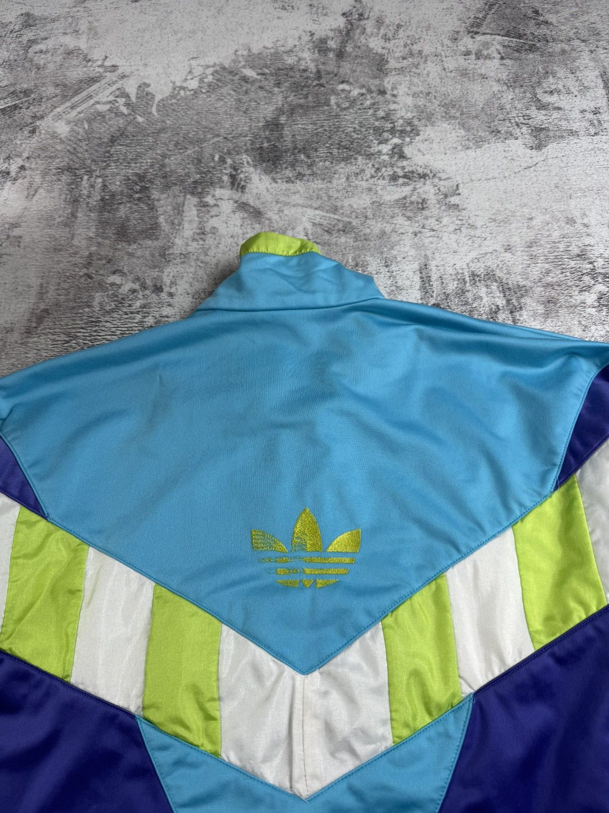 Adidas Adidas Men’s Vintage M Y2K Retro Blue Logo Track Activewear Zip Light Jacket Size US M / EU 48-50 / 2 - 18 Thumbnail