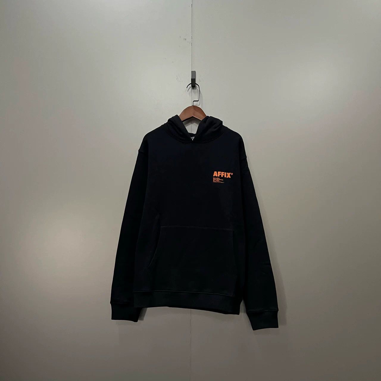 AFFXWRKS AFFIX Back Orange Logo Print Hoodie Size US M / EU 48-50 / 2 - 1 Thumbnail