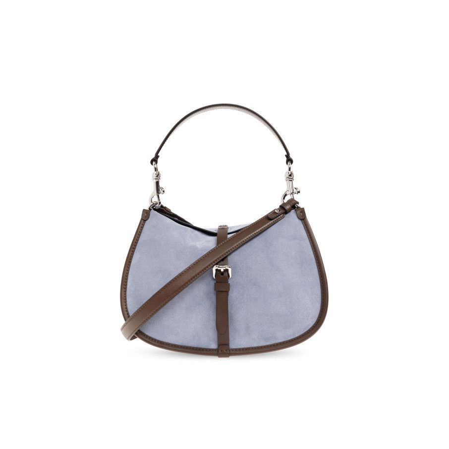 Etro ETRO Blue Suede Shoulder Bag New And Authentic Size ONE SIZE - 1 Thumbnail