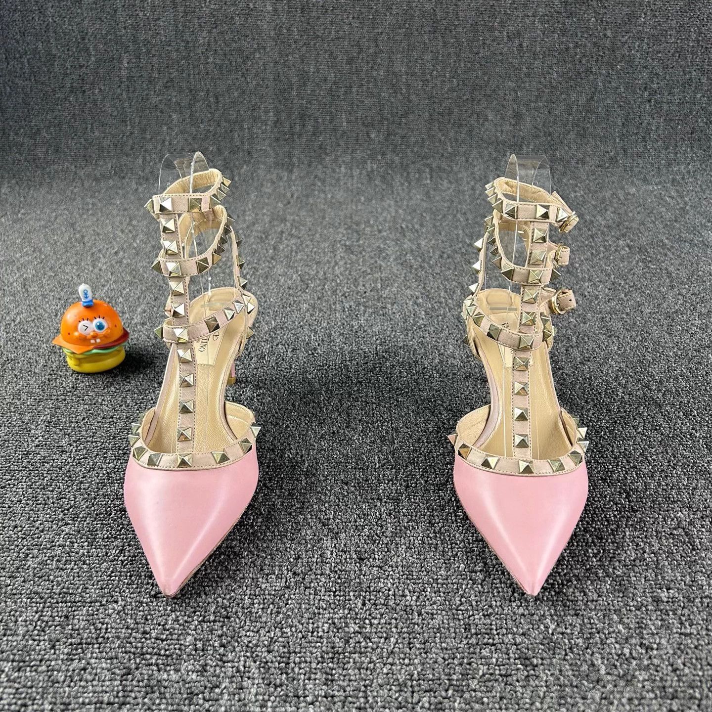 Valentino Valentino Cherry Blossom Pink Heels 36 Size US 5 / IT 35 - 2 Thumbnail