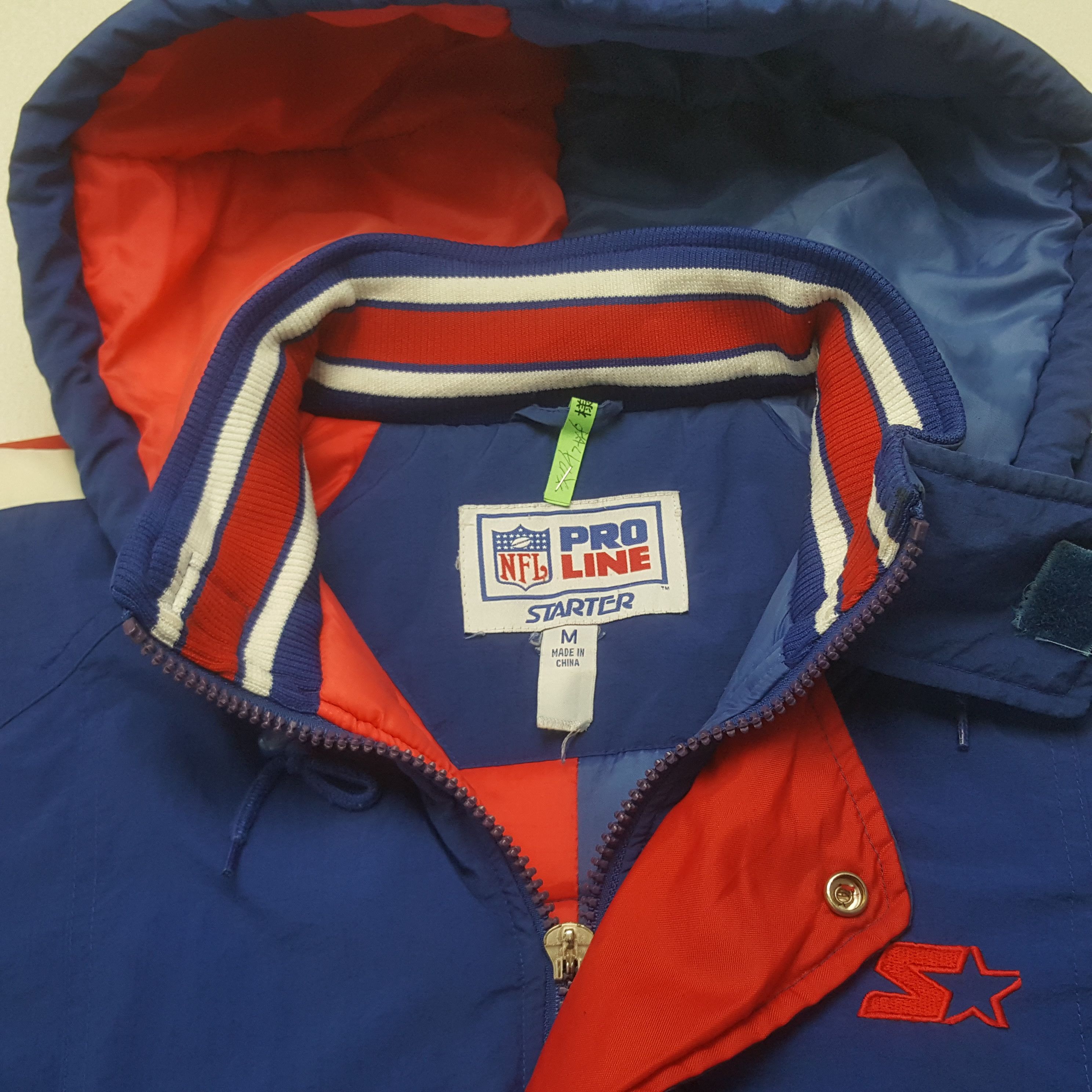 Starter × Vintage Vintage Starter Patriots Windbreaker Zipper Jacket Hoodie Size US XL / EU 56 / 4 - 5 Thumbnail