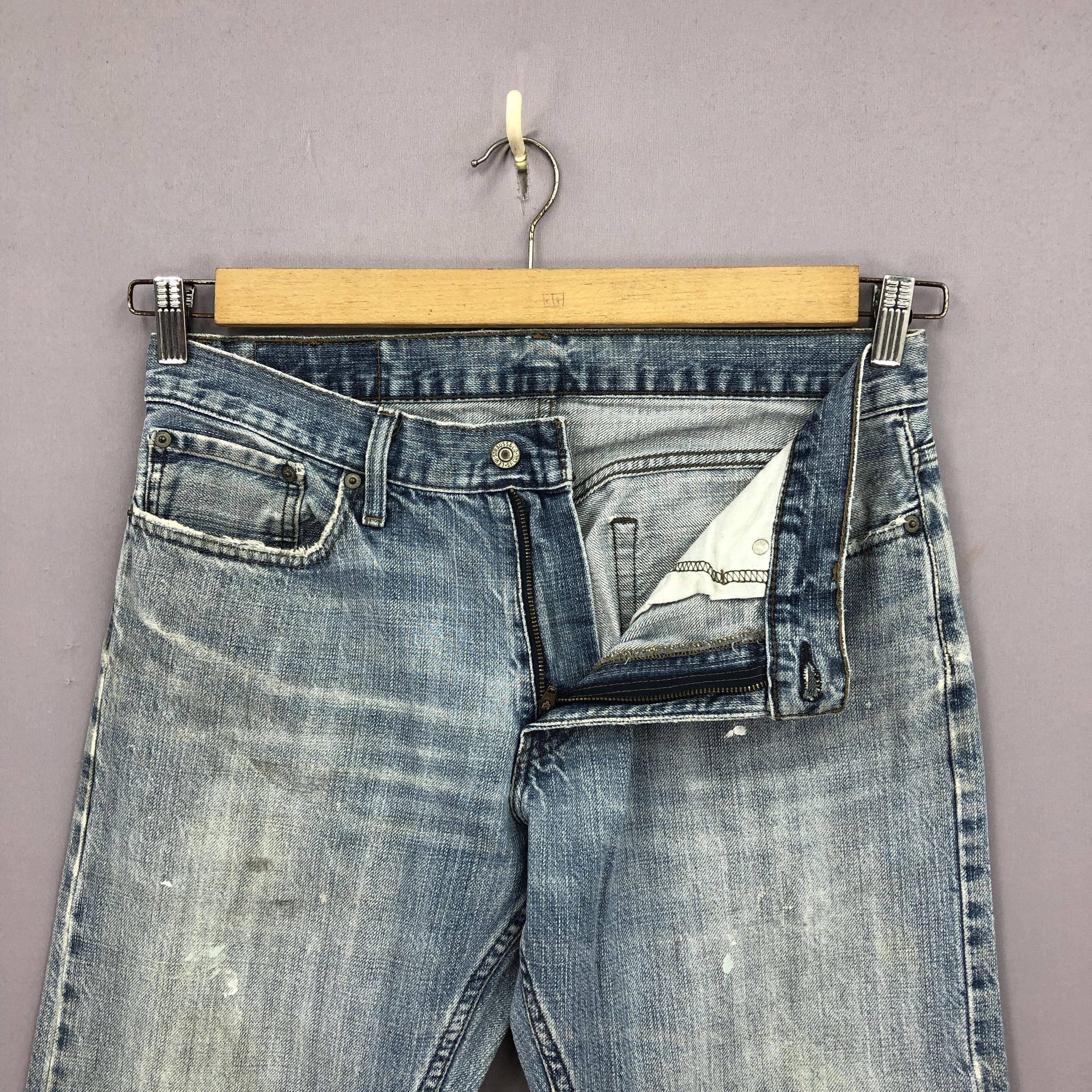 Levi's Vintage Levis Distressed Jeans Levi's Ripped Denim BS47149 Size US 32 / EU 48 - 6 Thumbnail
