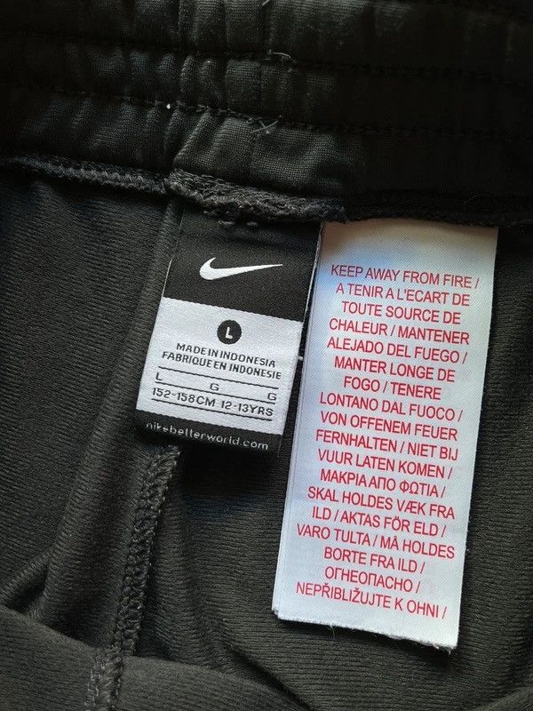 Nike Nike Sz 152-158cm = S Women's Track Pants Wide 2012 Baggy Size 26" / US 2 / IT 38 - 3 Thumbnail