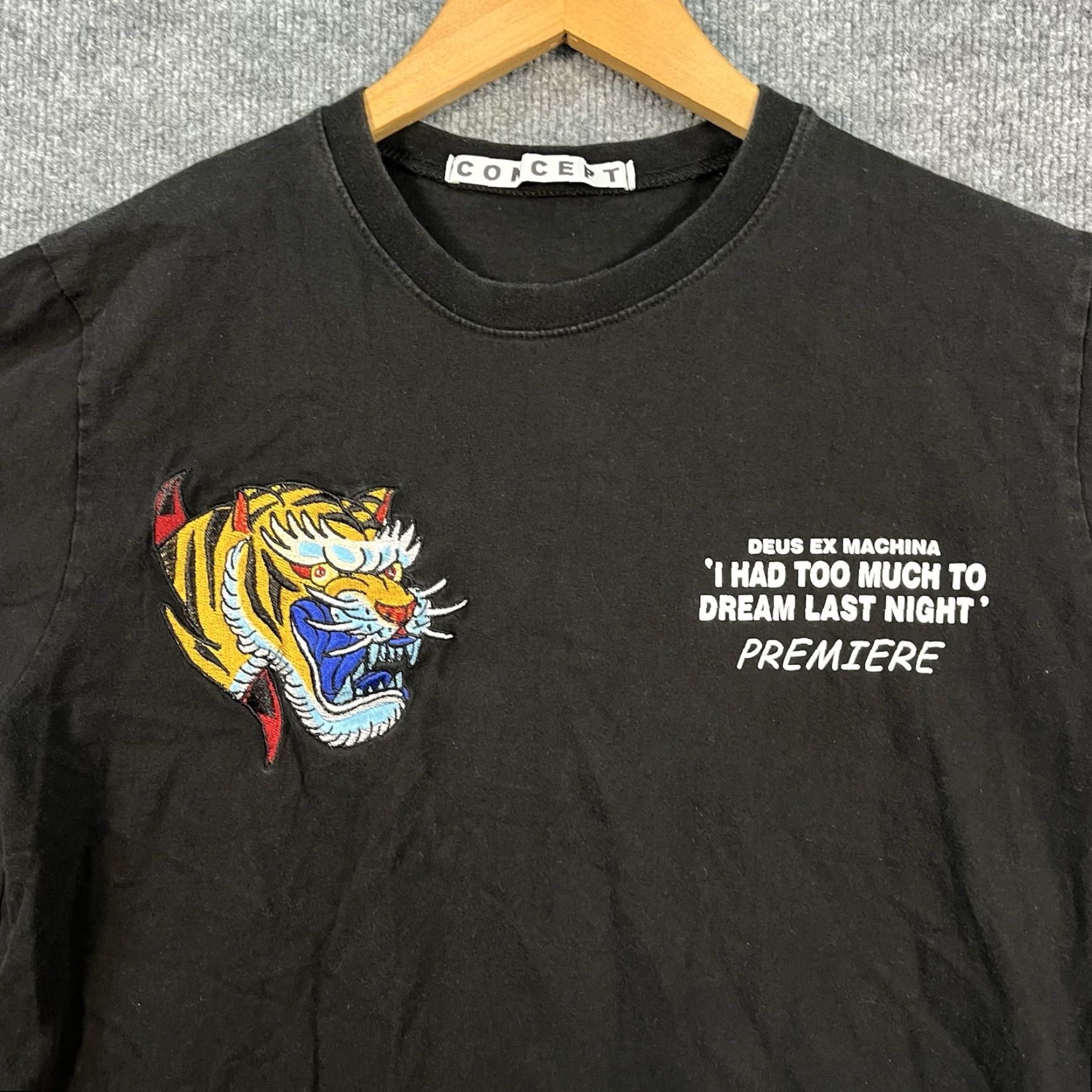 Deus Ex Machina Deus ex Machina T-Shirt Medium Black Dream Movie Surf I Had Too Much To Dream Last Night M Mens Size US M / EU 48-50 / 2 - 2 Thumbnail