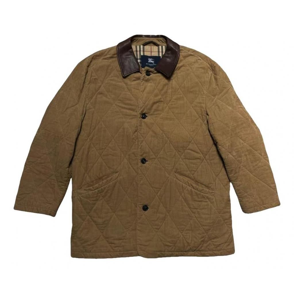 image of Burberry Coat With Pattern Inside in Brown, Men's (Size XL)