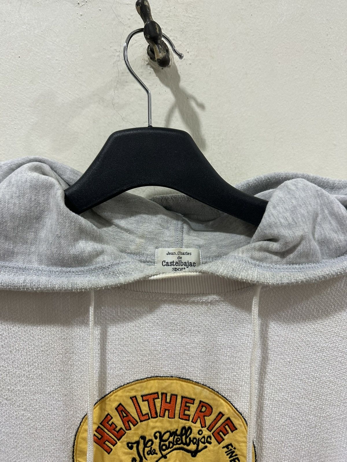 Jean Charles De Castelbajac 90’s JC Castelbajac Fitnes Souviner Hoodie Size US L / EU 52-54 / 3 - 4 Thumbnail