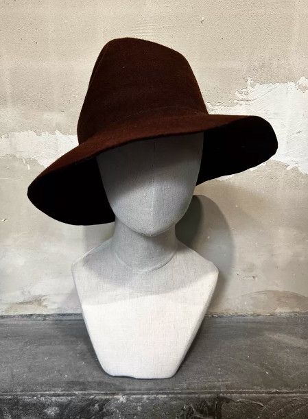 Number (N)ine Number (N)ine 2007SS Runway Felt Wool Hat Size ONE SIZE - 3 Thumbnail
