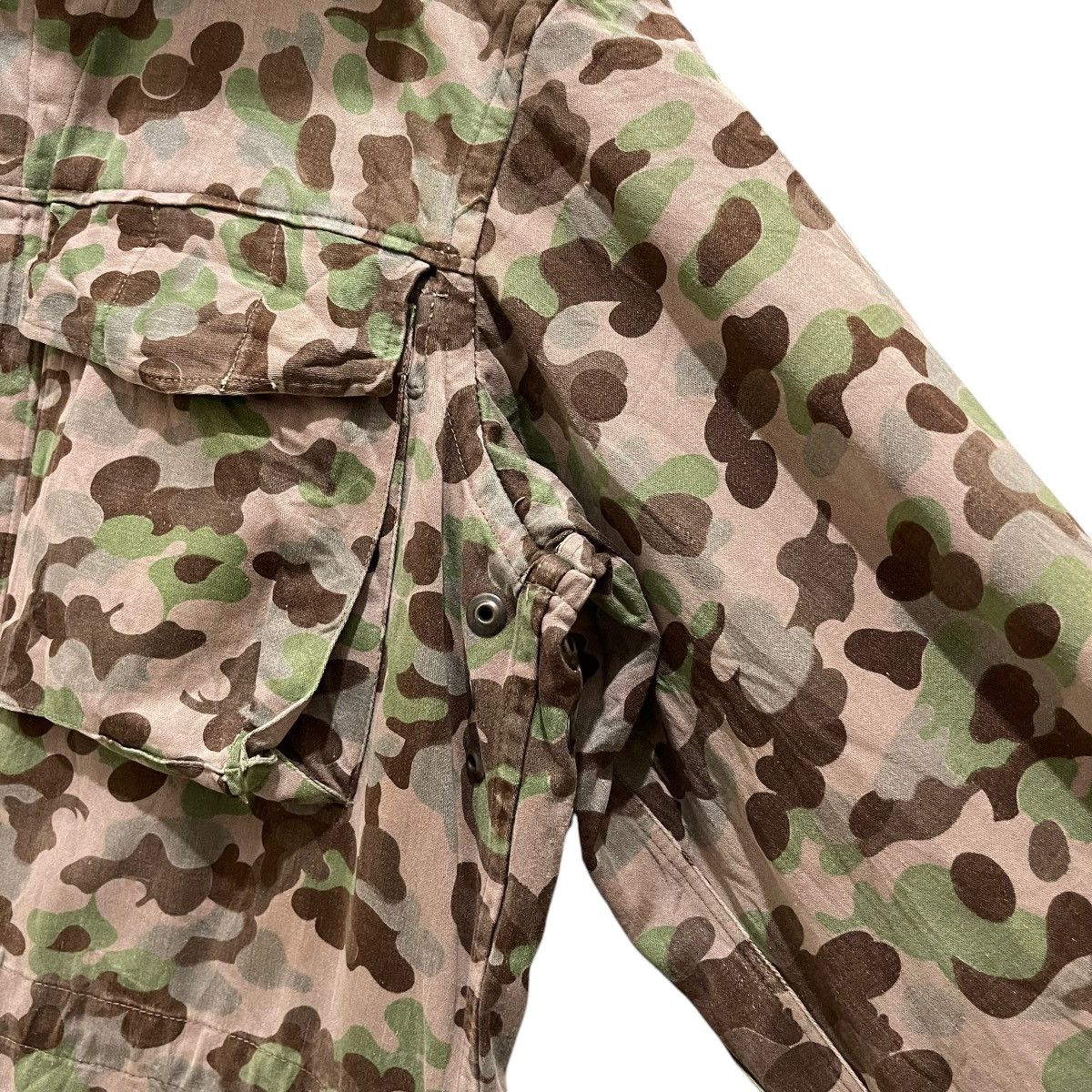 Vintage Vintage 70s USSR Camouflage Army Military Parka Jacket Size US L / EU 52-54 / 3 - 11 Thumbnail