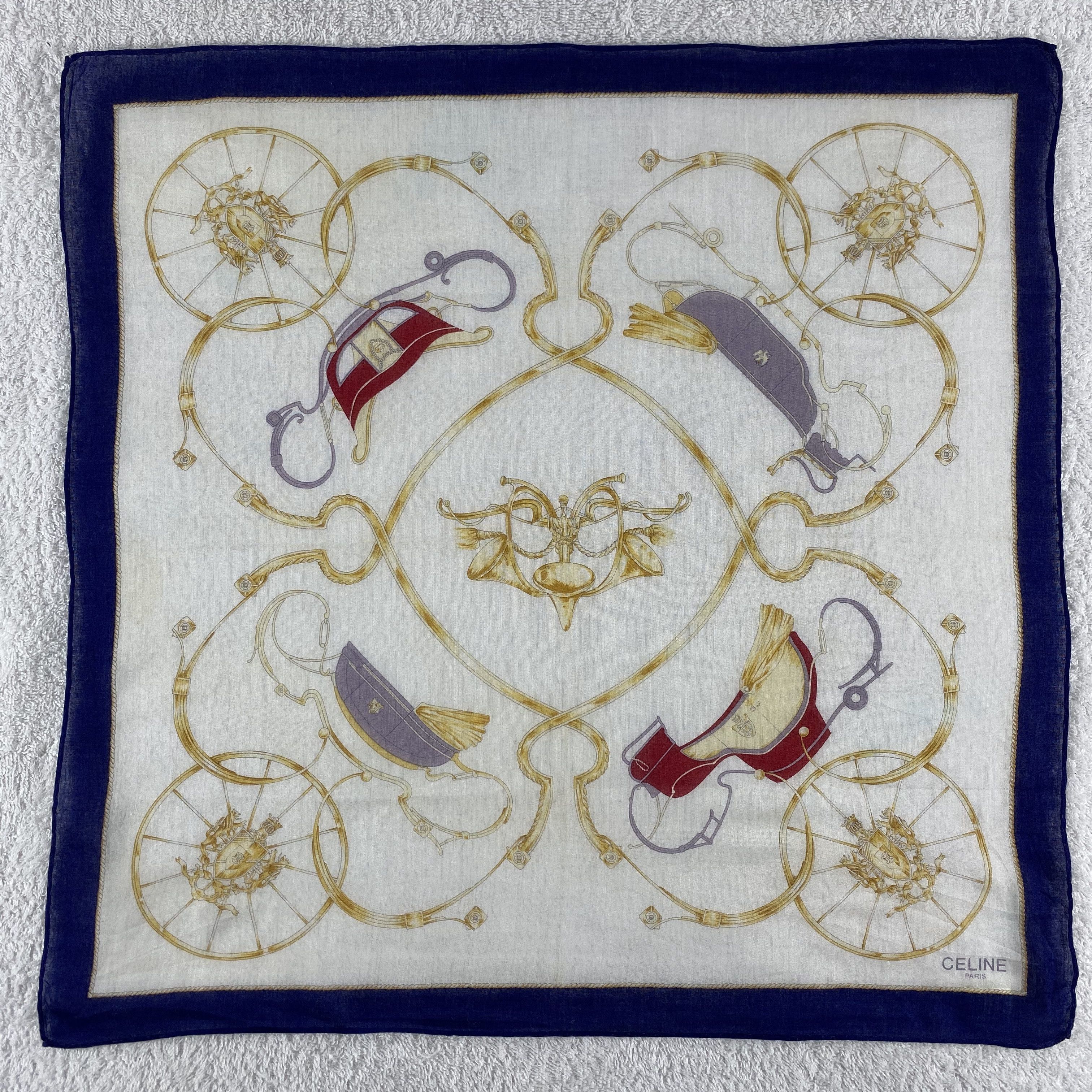 Celine × Vintage Celine Handkerchief / Neckerchief / Bandana Size ONE SIZE - 3 Thumbnail