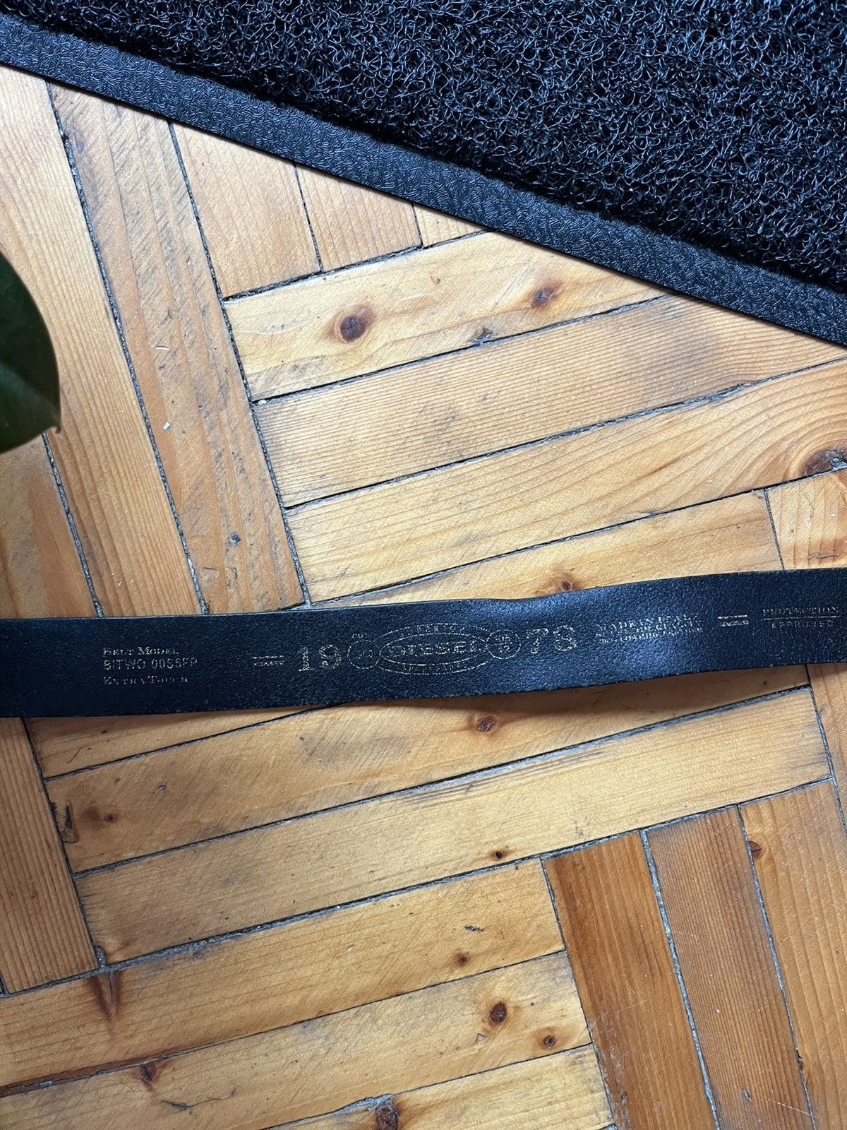 Diesel Vintage Diesel 90's Avant Garde Made In Italy Leather Belt Size ONE SIZE - 6 Thumbnail