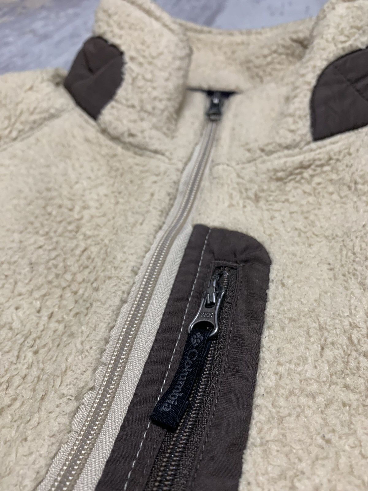 Columbia Vintage Columbia Gorpcore Style Titanium Fleece Jacket Size S / US 4 / IT 40 - 6 Thumbnail