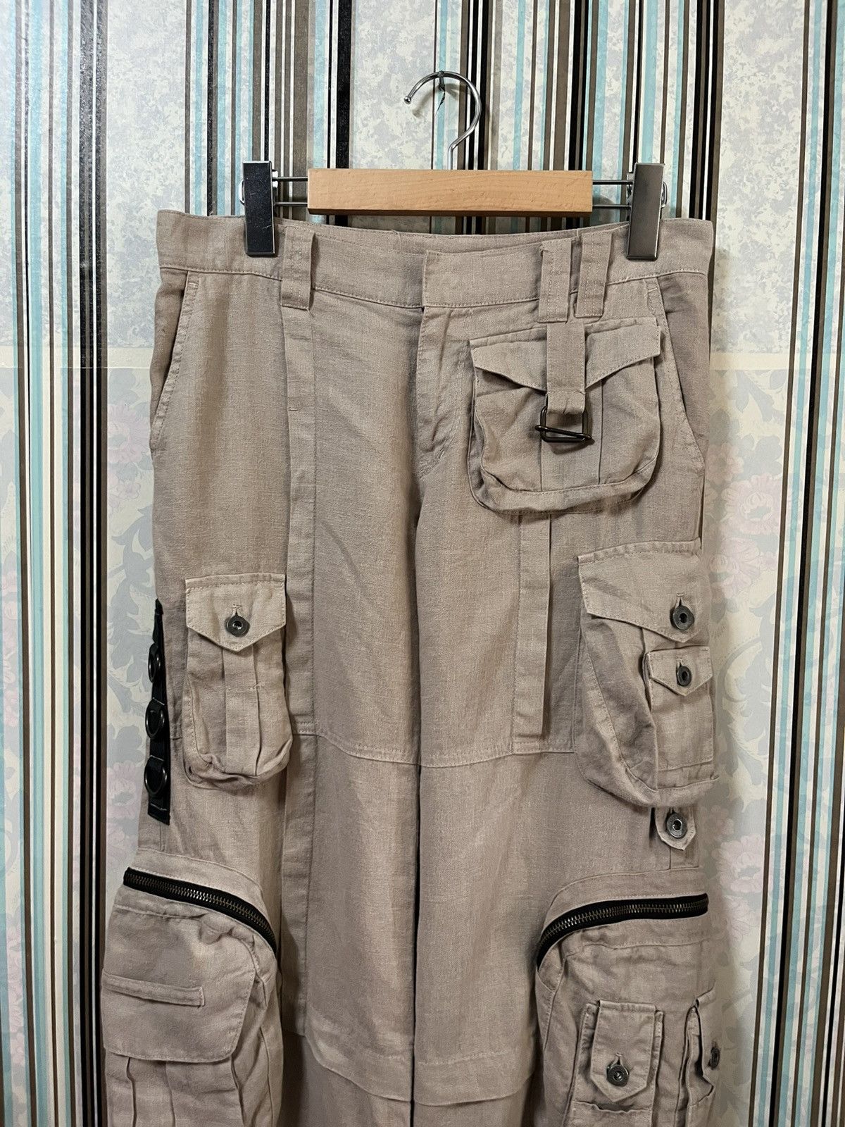 Enchantment 1990s astro cargo pants #I2 Size US 29 - 5 Thumbnail