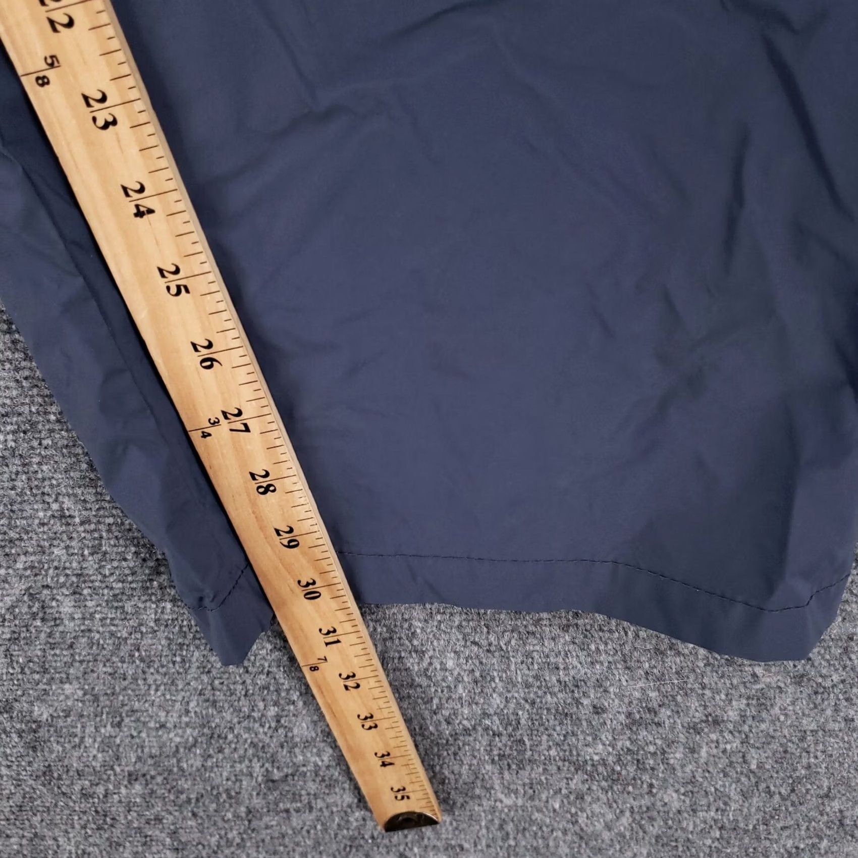 Vintage Cabelas Outdoor Gear Pants Men Large Blue Waterproof Drawstring Hiking Size US 32 / EU 48 - 5 Thumbnail