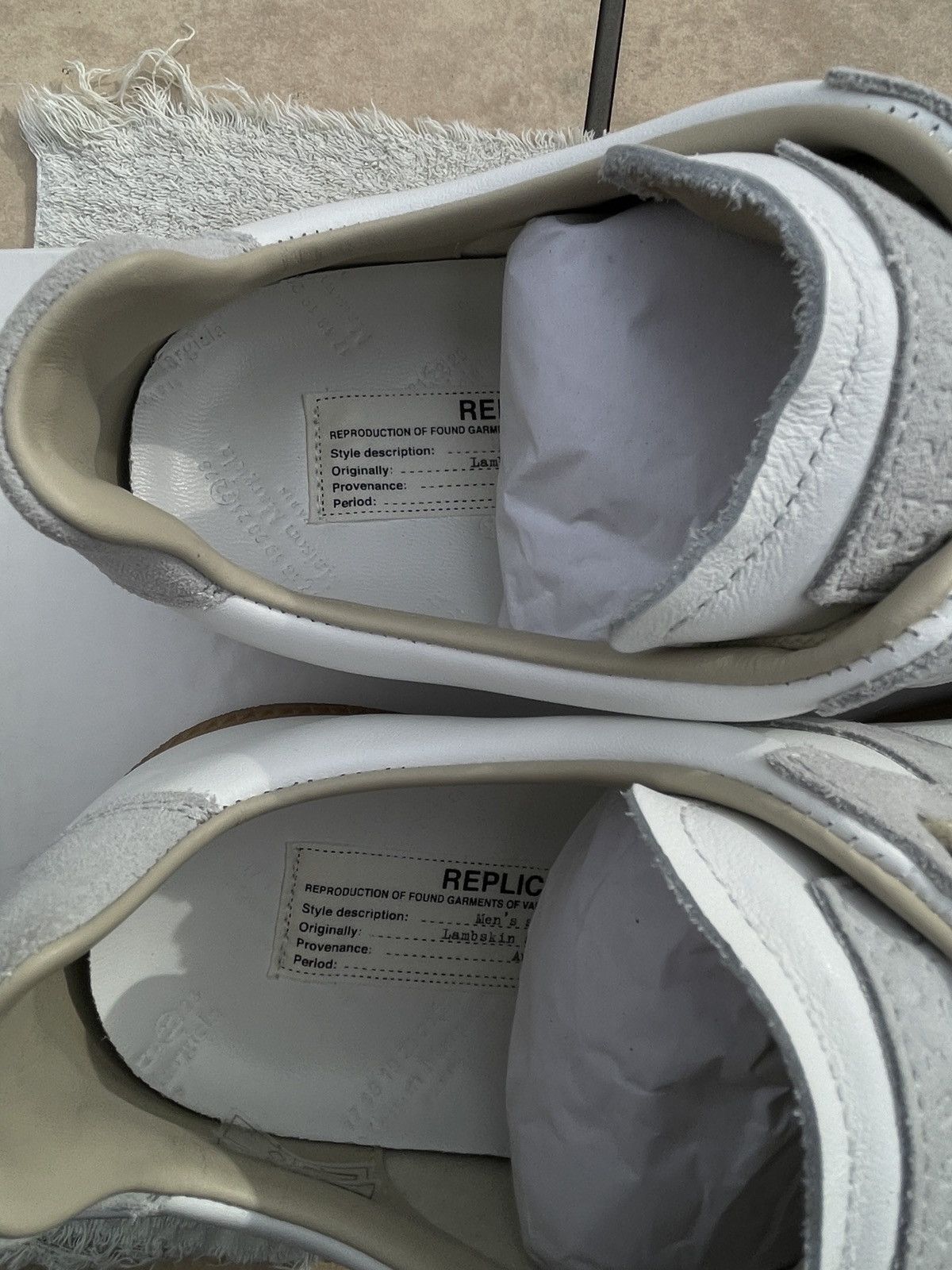 Maison Margiela Maison Margiela GAT White Gray Size 40/7 US BRAND NEW Size US 7 / EU 40 - 7 Thumbnail