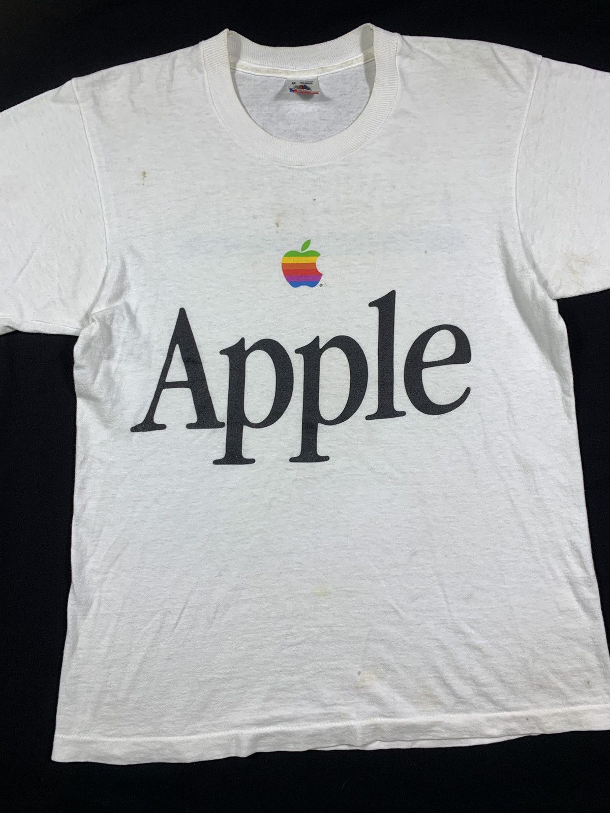 Apple Vintage Apple Rainbow Logo Computers Size US M / EU 48-50 / 2 - 3 Thumbnail