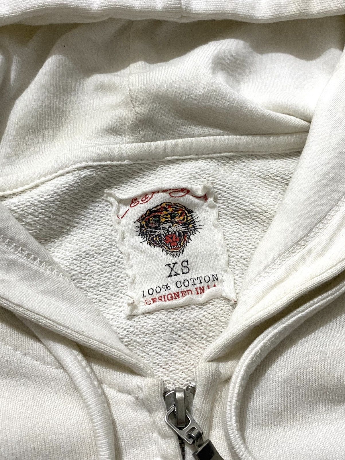 Ed Hardy Vintage Y2k Ed Hardy Zip Hoodie Size US XS / EU 42 / 0 - 7 Thumbnail