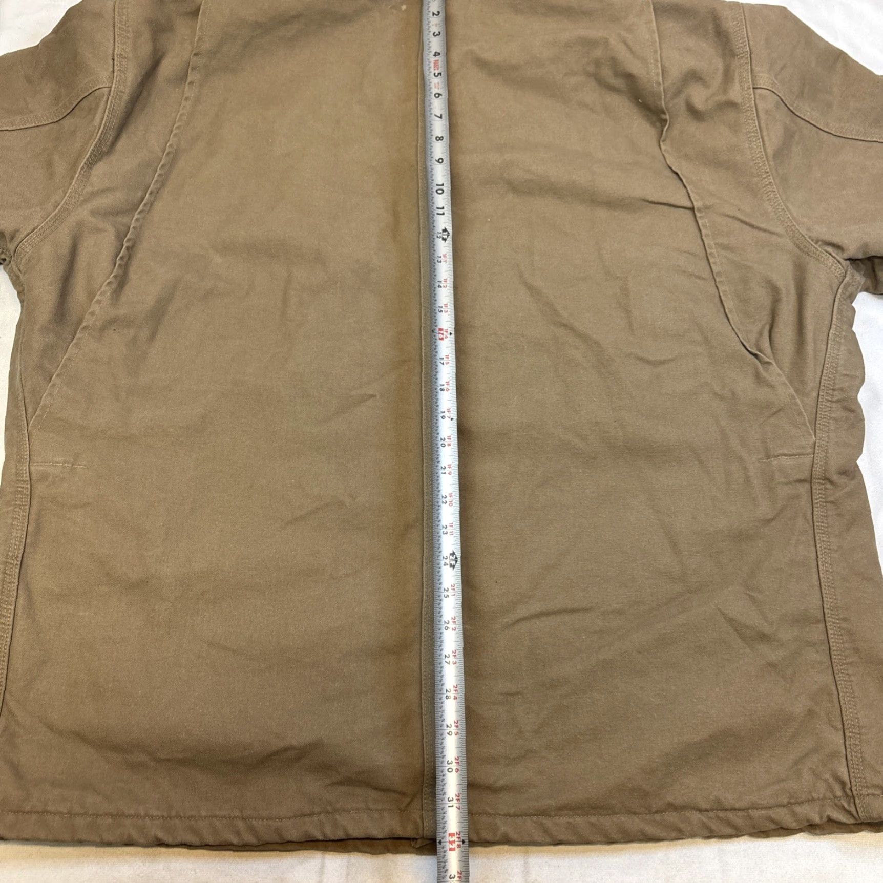 Carhartt VINTAGE Carhartt C02 Chore Barn Jacket Mens 3XL Beige USA Blanket Lined Size US XXL / EU 58 / 5 - 8 Thumbnail