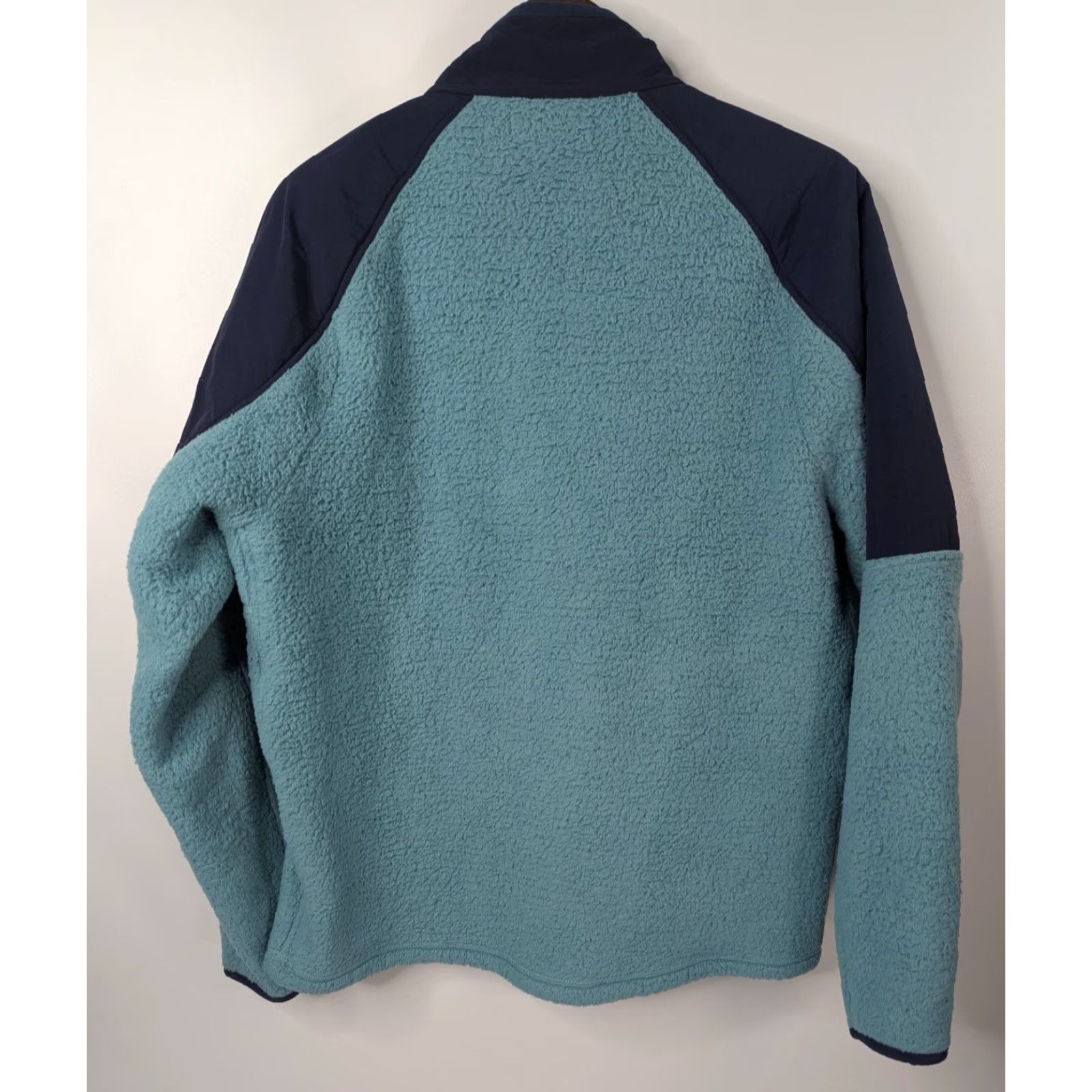 Outerknown Outerknown Skyline 1/4 Zip Sweater Men's M Blue Fleece Pullover Size US M / EU 48-50 / 2 - 4 Thumbnail