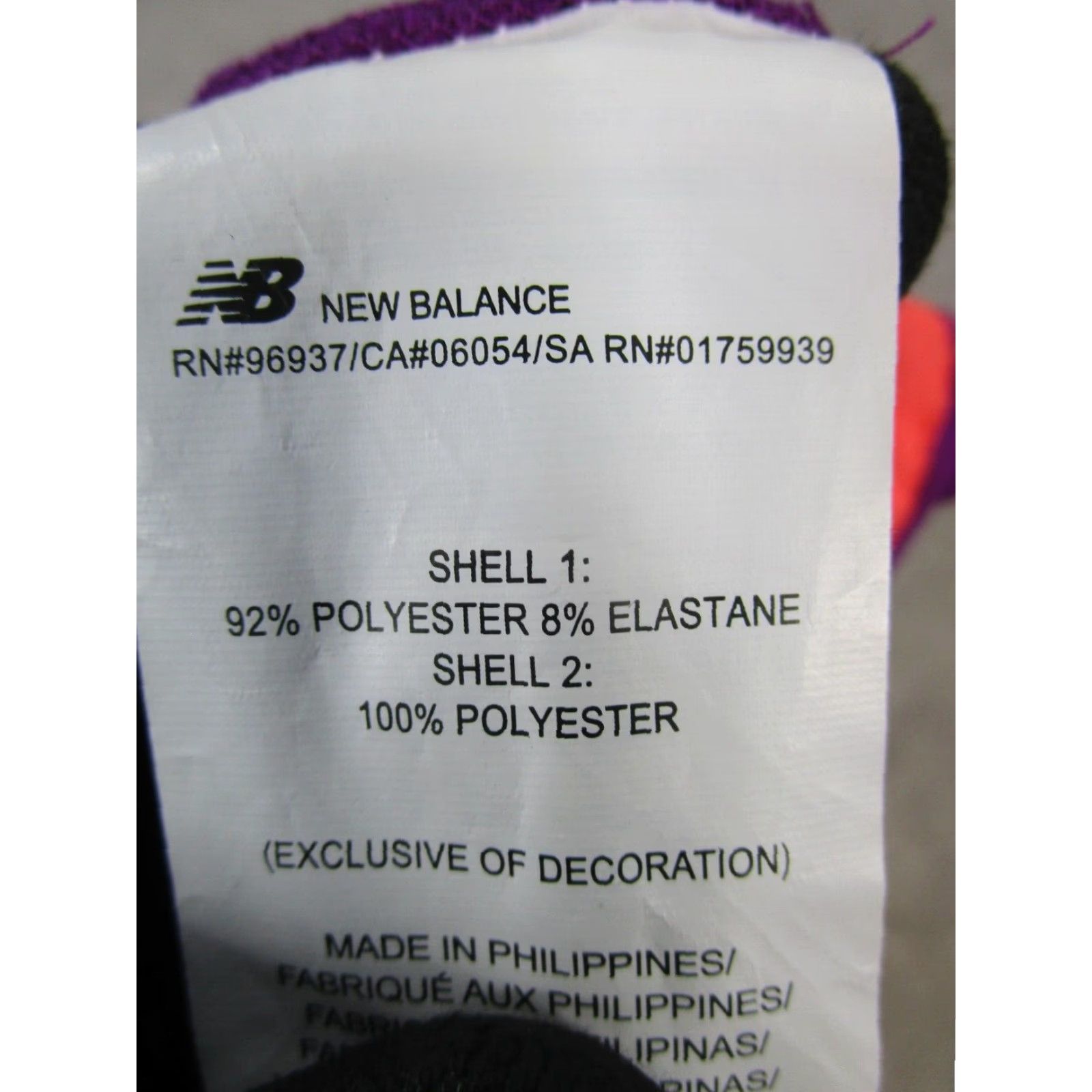 New Balance VINTAGE New Balance Jacket Womens XL Purple Orange Lightning Dry Full Zip Size XL / US 12-14 / IT 48-50 - 5 Thumbnail