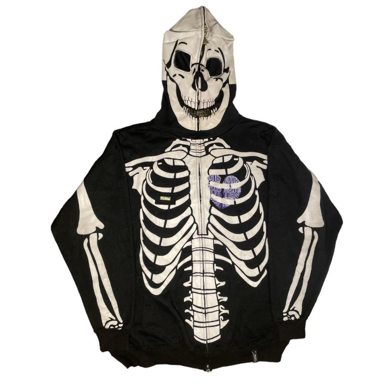 LRG × Vintage Skeleton full zip hoodie Size US XXL / EU 58 / 5 - 4 Thumbnail