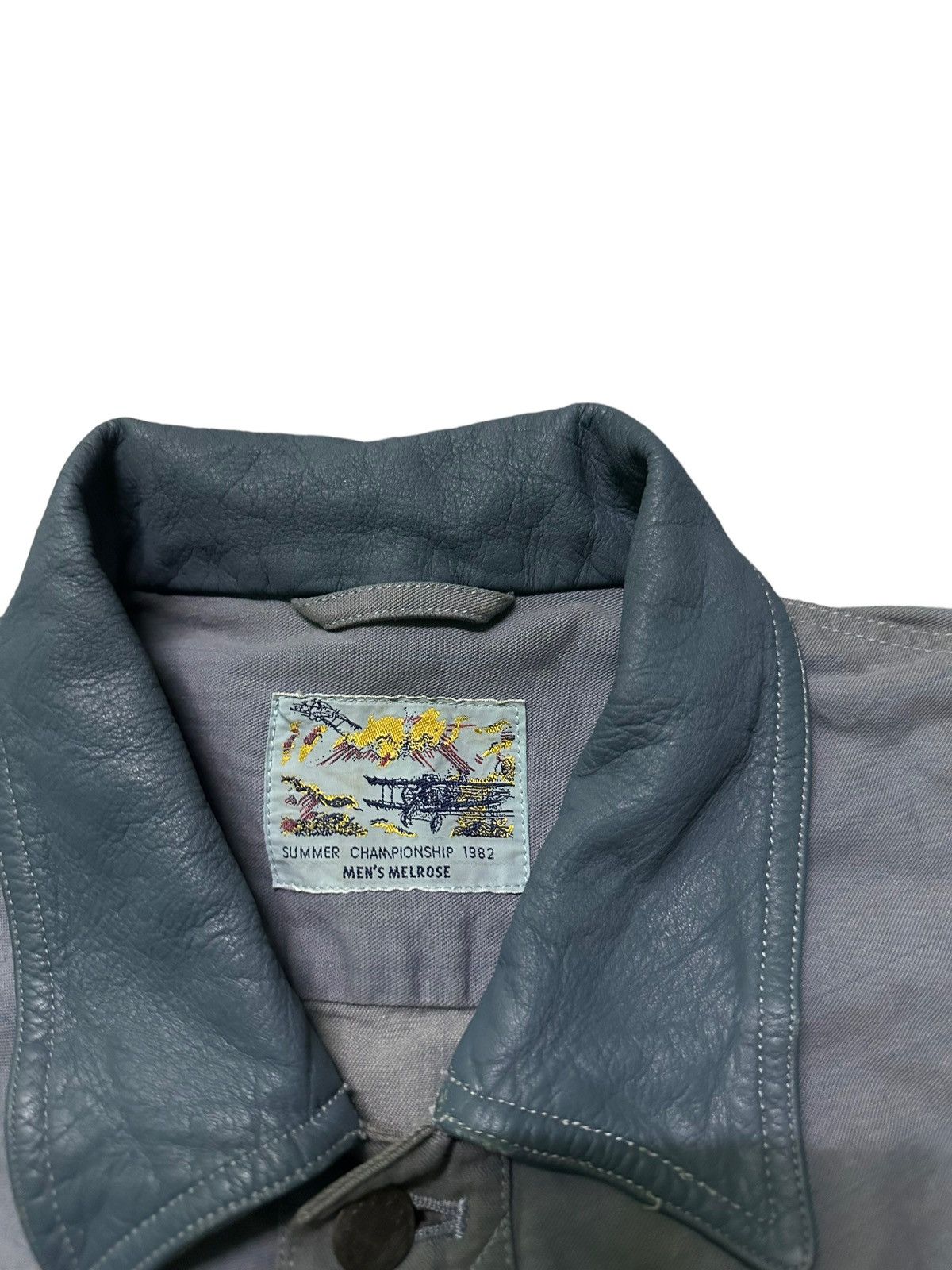 Melrose × Vintage Vintage Men Melrose summer championship 1982 denim jacket Size US M / EU 48-50 / 2 - 2 Thumbnail