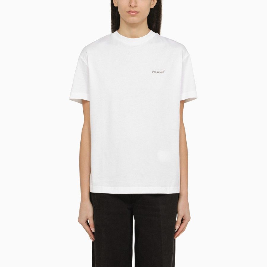 image of Off White O1D2Blof0124 T-Shirt In White, Women's (Size XS)
