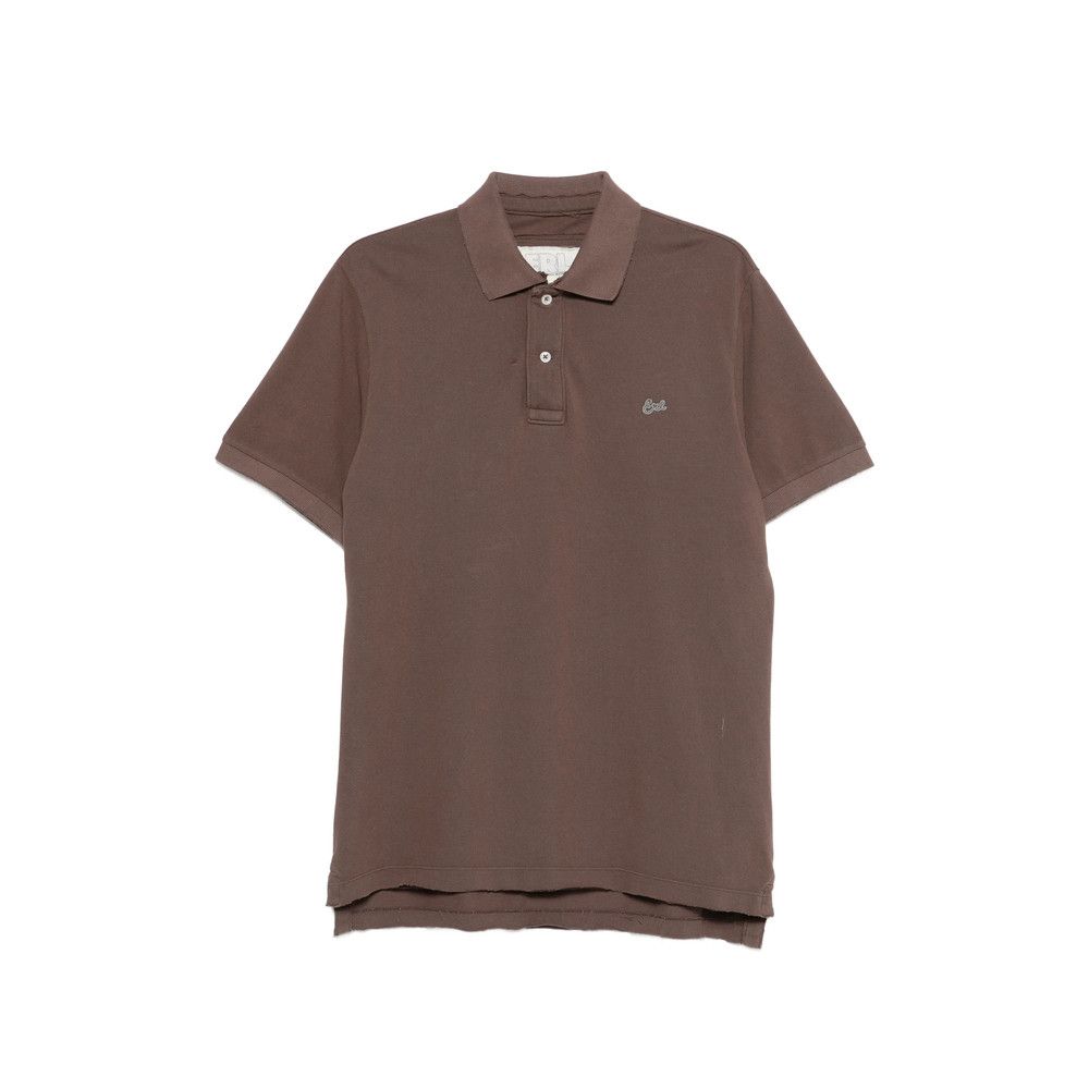 ERL double sleeve polo shirt in black/striped | Grailed