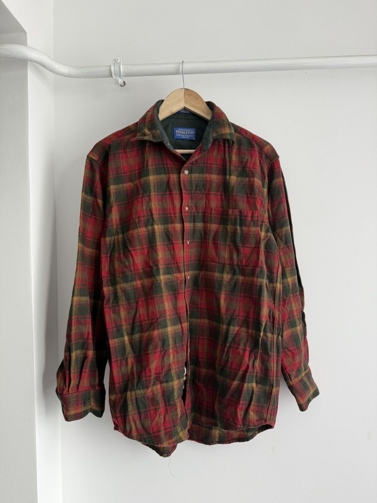 Pendleton Pendleton Tartan Wool Flannel Shirt Size US M / EU 48-50 / 2 - 1 Thumbnail