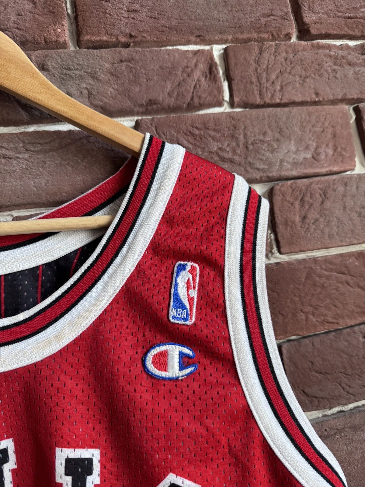 NBA Vintage Champion Chicago Bulls Basketball NBA Jersey Jordan Size US L / EU 52-54 / 3 - 5 Thumbnail