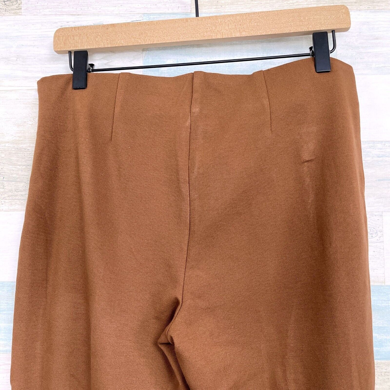 Chicos Chicos Juliet Ponte Pull On Pants Brown High Rise Slim 0 S Size 25" / US 0 / IT 36 - 5 Thumbnail