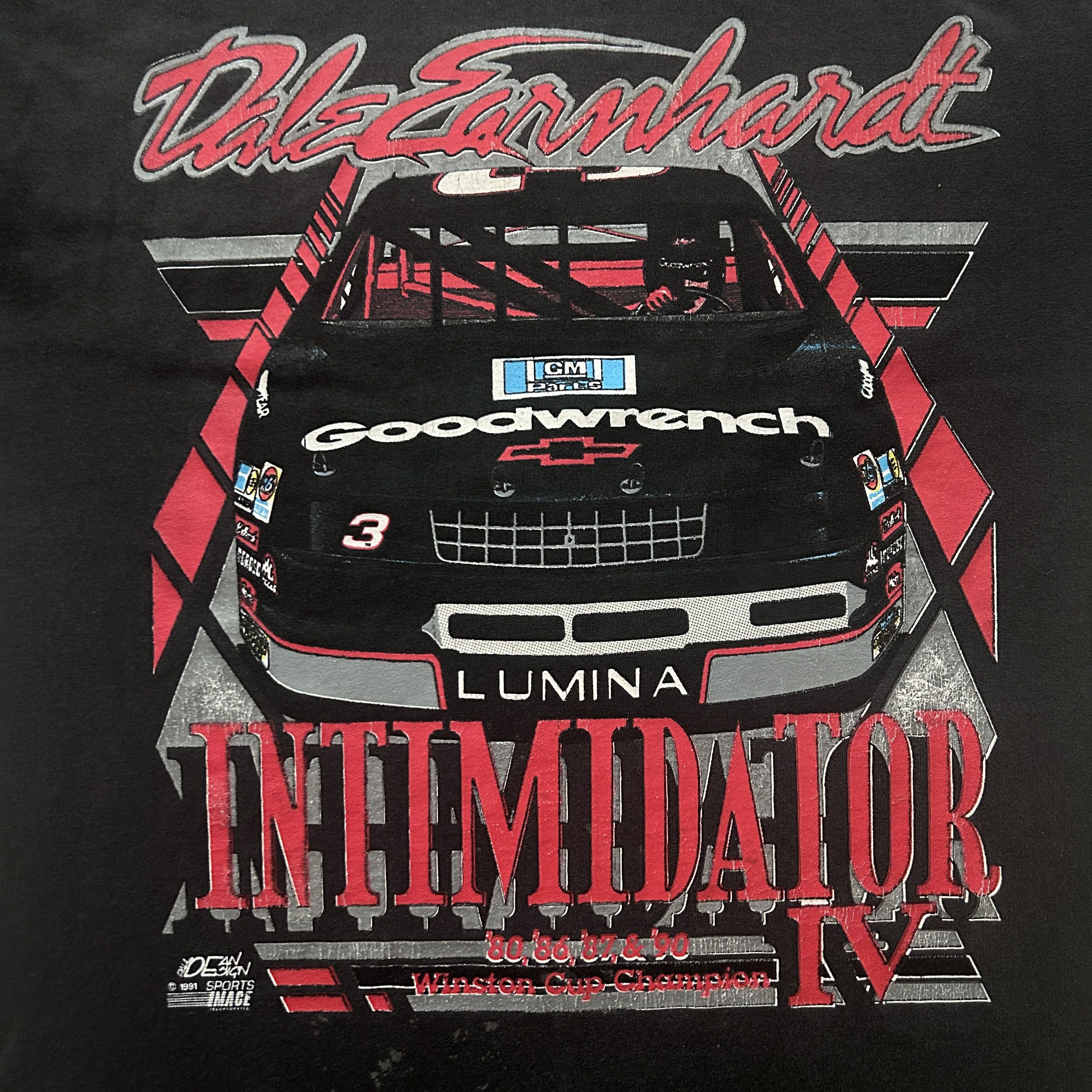 Chase Authentics Vintage Dale Earnhardt Jr. Intimidator 1991 Nascar T-shirt Size US L / EU 52-54 / 3 - 3 Thumbnail