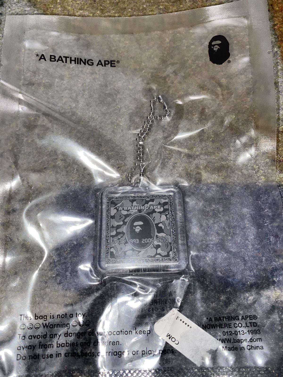 Bape BAPE Credit Card Keychain Size ONE SIZE - 1 Thumbnail