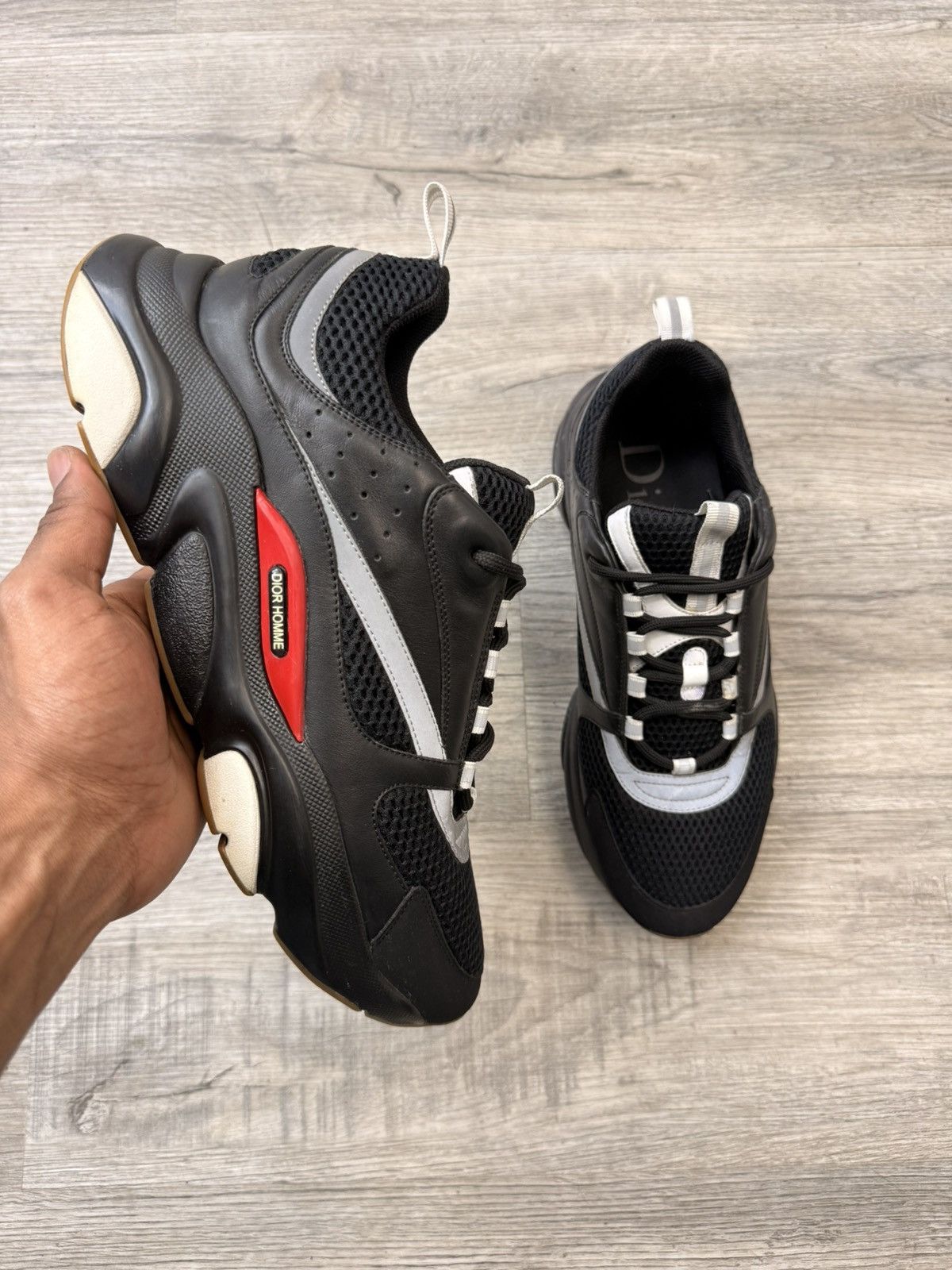 Dior Dior B22 ‘Gum Black’ Size 12 Size US 12 / EU 45 - 1 Thumbnail