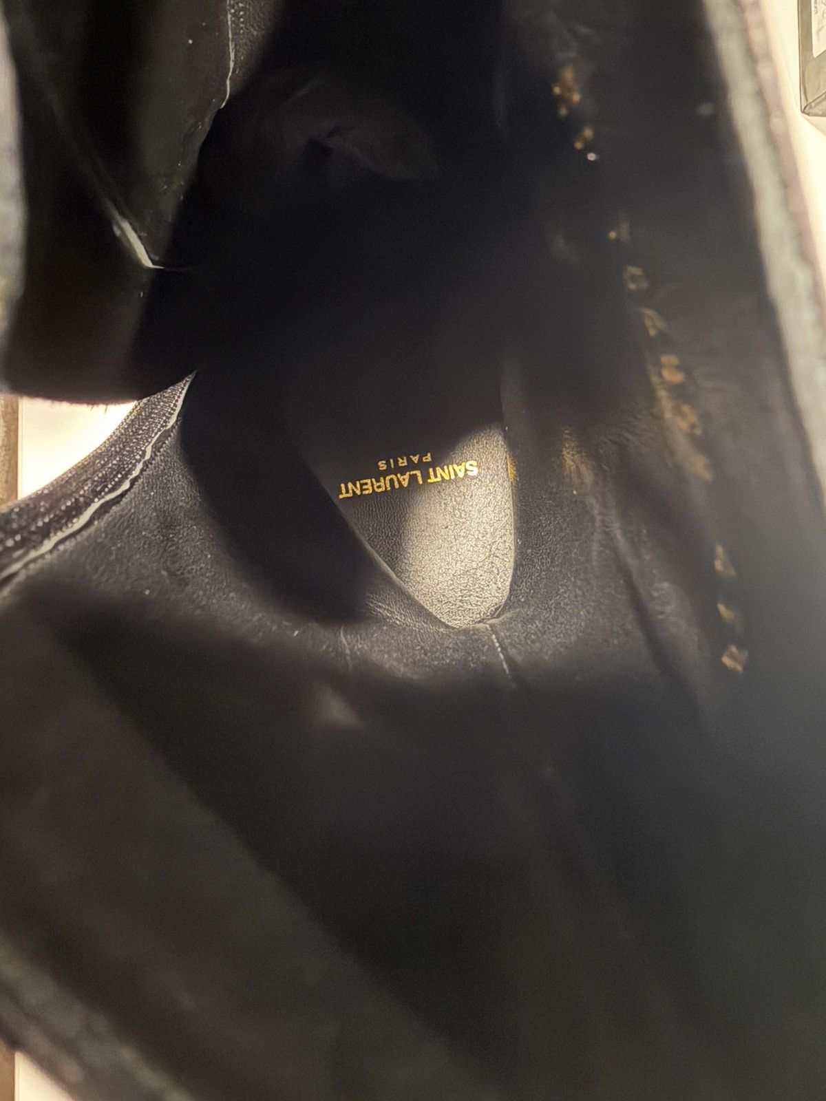 Saint Laurent Paris SAINT LAURENT XIV Leather Chelsea Boots 43.5/10.5 Size US 10.5 / EU 43-44 - 3 Thumbnail