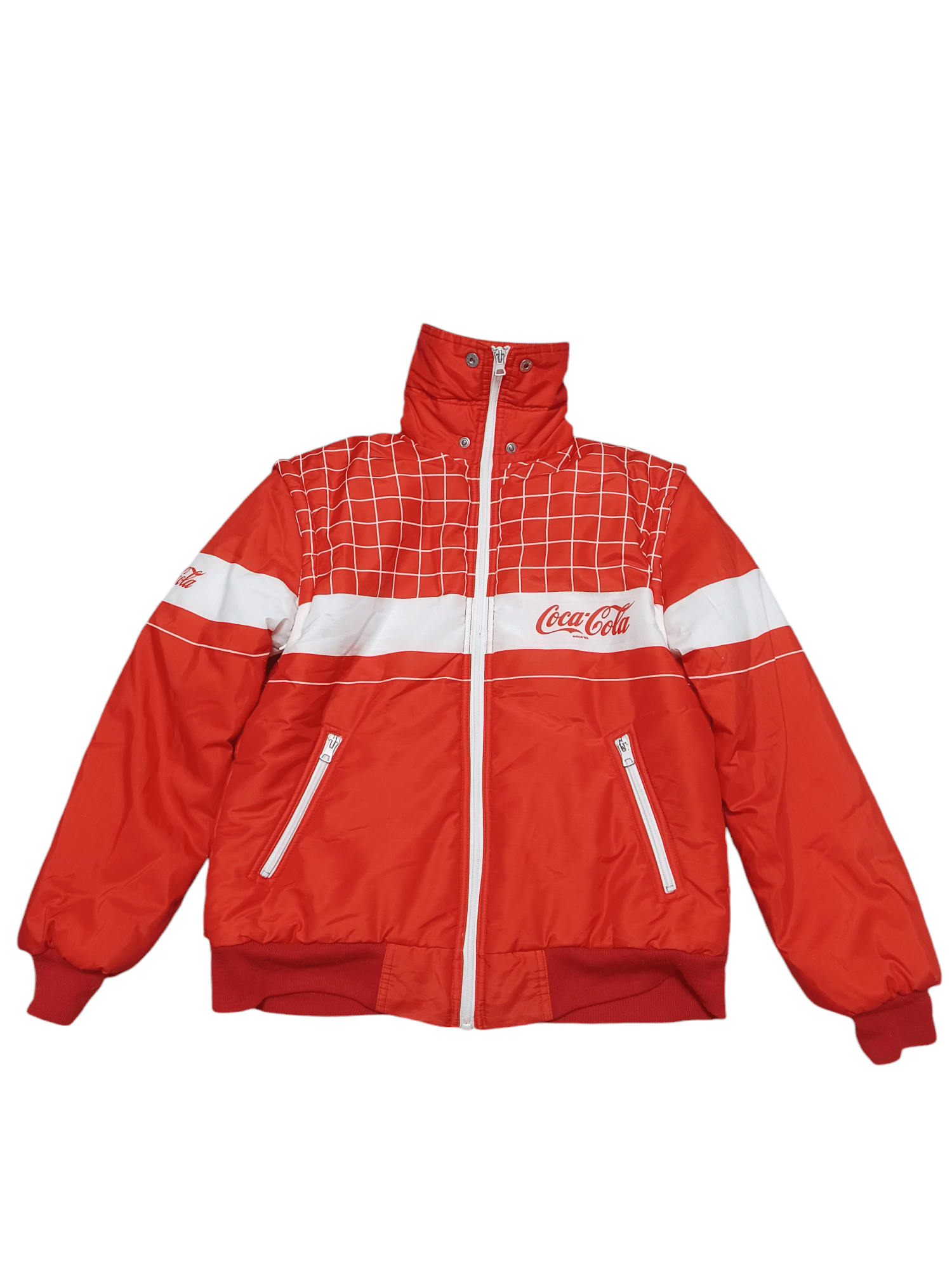 Coca Cola COCA COLA VINTAGE 90S MADE IN ITALY OPTI FIRE JACKET Size US M / EU 48-50 / 2 - 1 Thumbnail