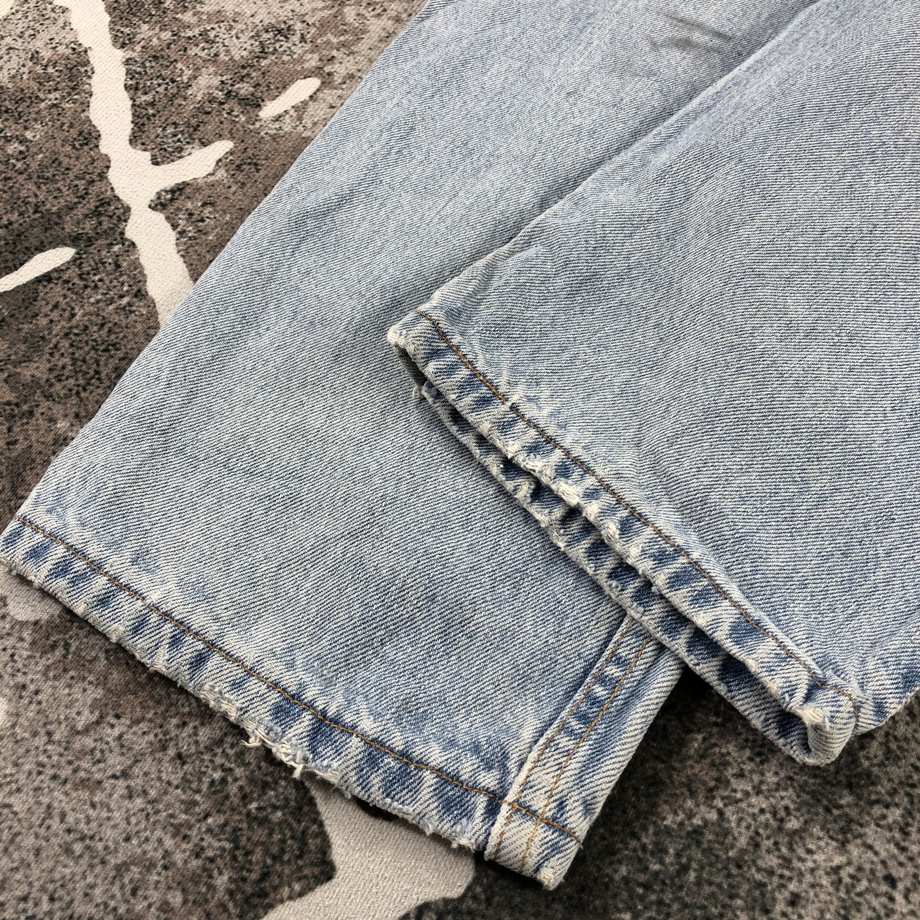 Levi's Vintage 90s Levis 550 Jeans Medium Wash Denim KJ1365 Size US 34 / EU 50 - 6 Thumbnail