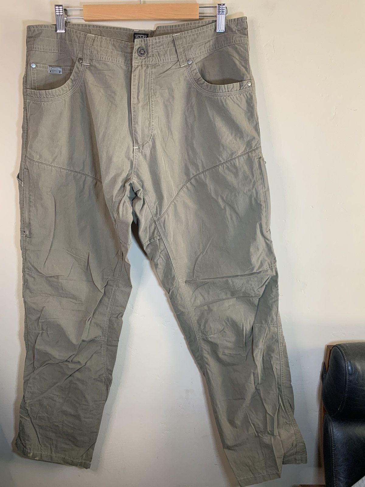 Designer × Kuhl × Vintage *RARE* Vintage Kuhl Panel Stitched Hiking Outdoor Pants Size US 36 / EU 52 - 1 Thumbnail
