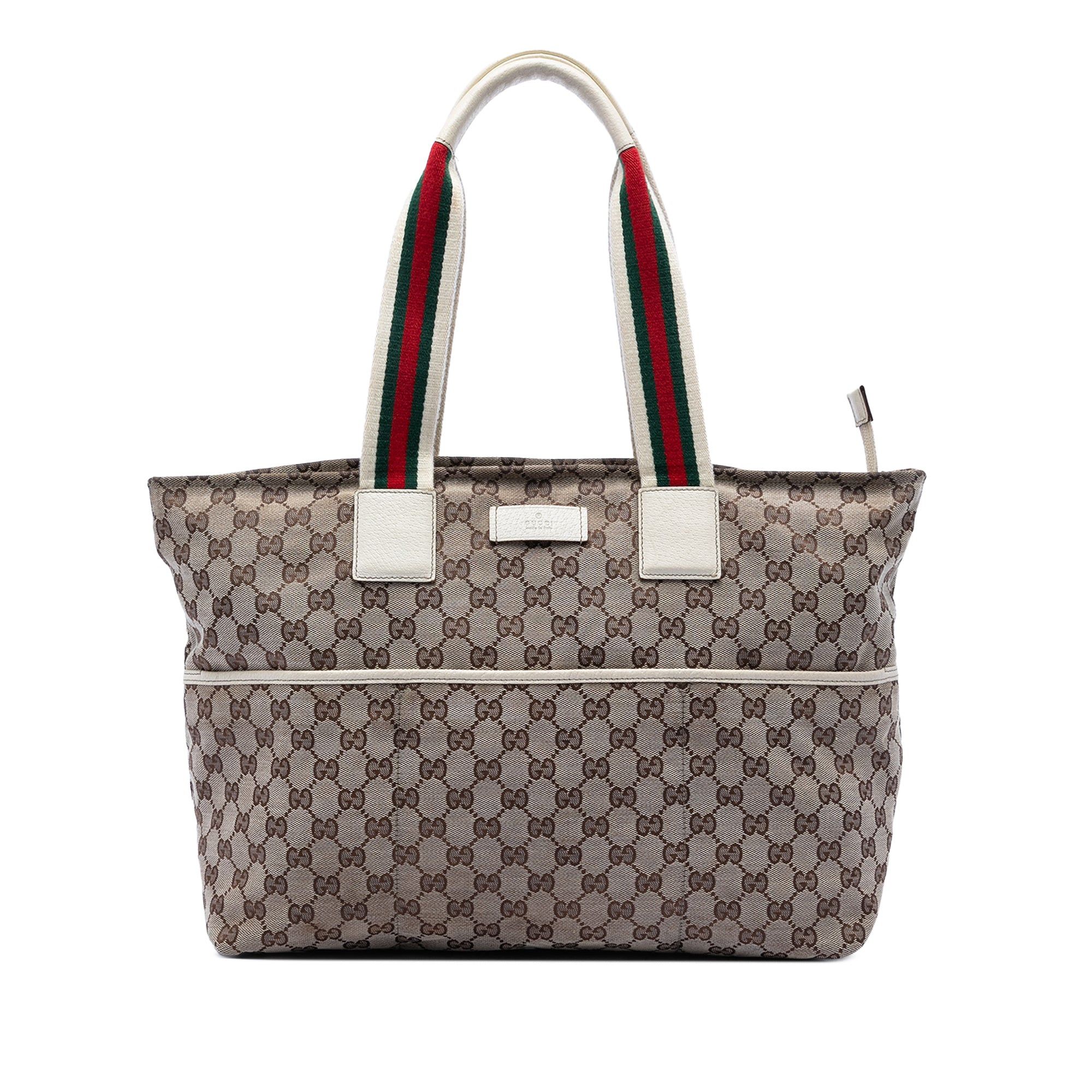 Gucci GG Canvas Web Tote Size ONE SIZE - 1 Thumbnail
