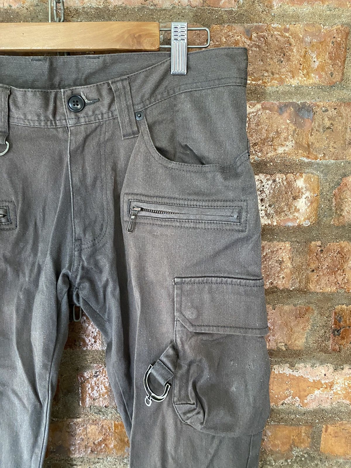 Japanese Brand × Kiminori Morishita × Tete Homme Vtg Tete Homme By kiminori Era Bondage parachute flare Size US 30 / EU 46 - 5 Thumbnail