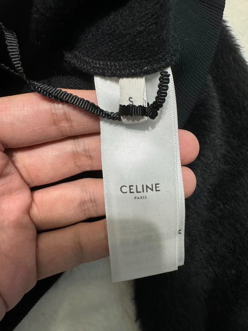Celine CelinePlush studded logo sweatshirt 2503-Nextarrow Size US S / EU 44-46 / 1 - 4 Thumbnail