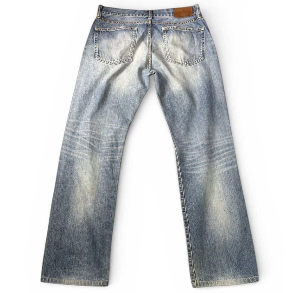 Undercover × Uniqlo 🔥🇯🇵 Archive Vintage 90s Uniqlo S002 UJ Distressed Denim Jeans Size US 34 / EU 50 - 2 Thumbnail