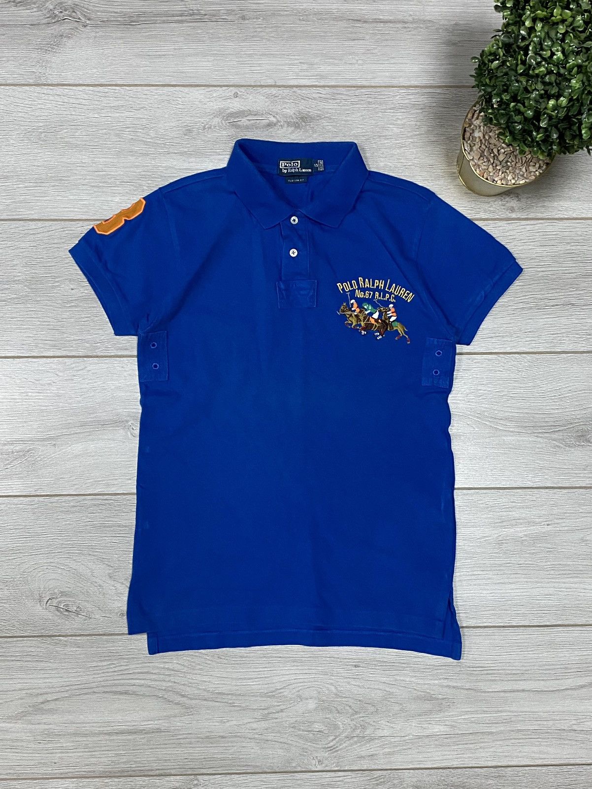 Ralph Lauren Polo Ralph Lauren county raiders 3 vintage big embro logo Size US S / EU 44-46 / 1 - 1 Thumbnail