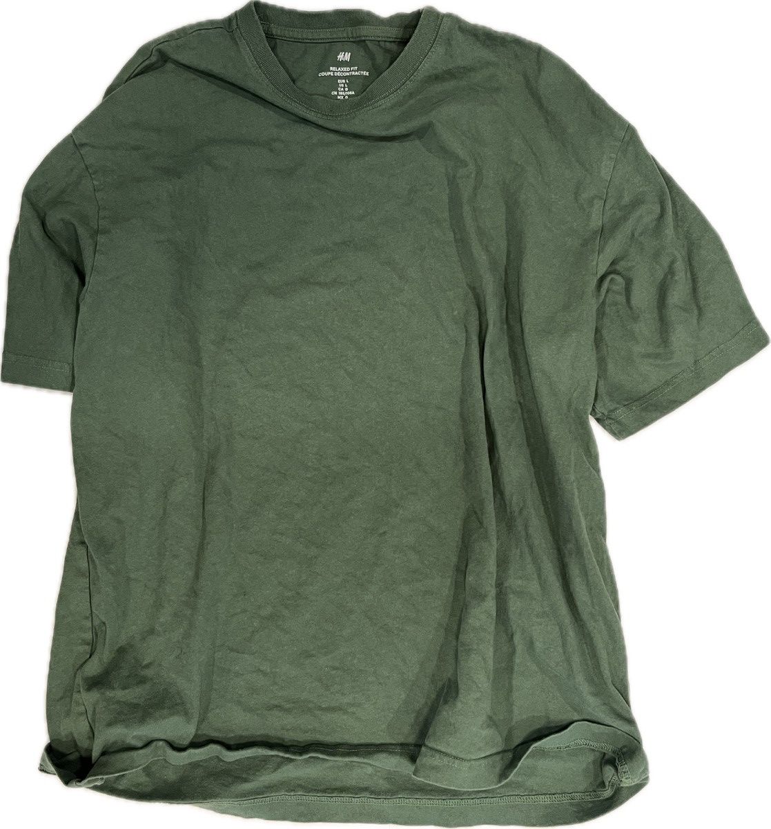 H&M H&M Green Shirt - Large Size US L / EU 52-54 / 3 - 1 Thumbnail