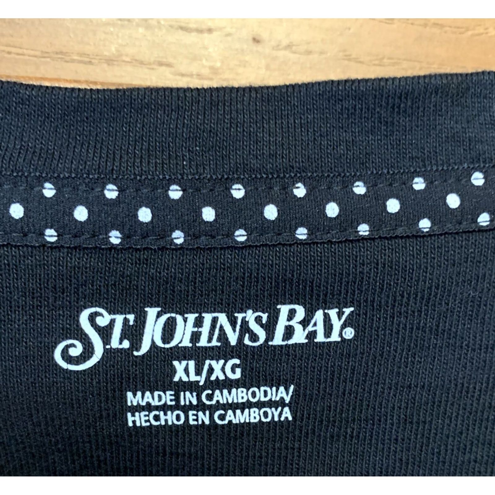 Liz Claiborne Liz Claiborne shirt womens XL white black LOT OF 2 St. John's Bay basics 1408 Size XL / US 12-14 / IT 48-50 - 5 Thumbnail